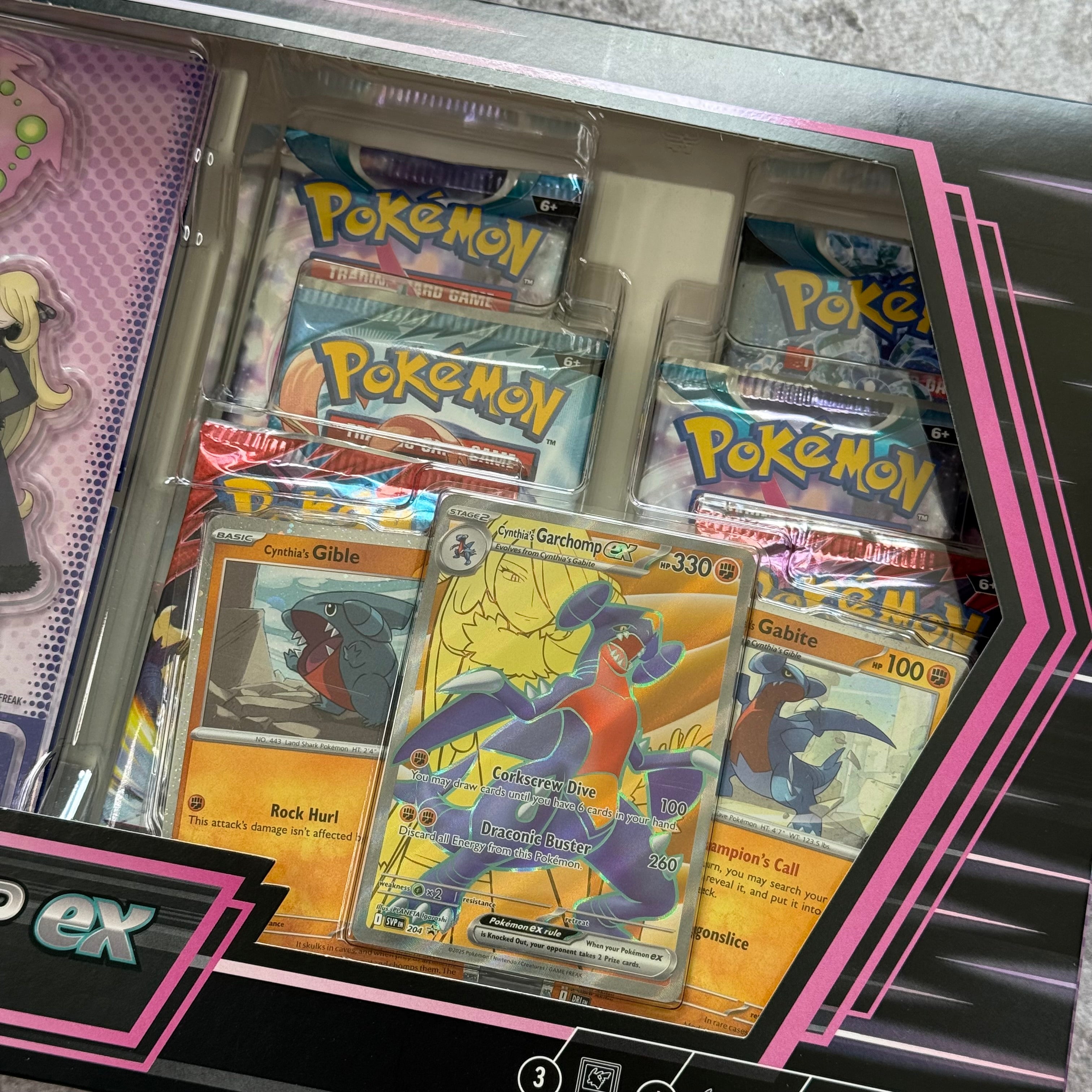 Cynthia’s Garchomp Ex Premium Collection
