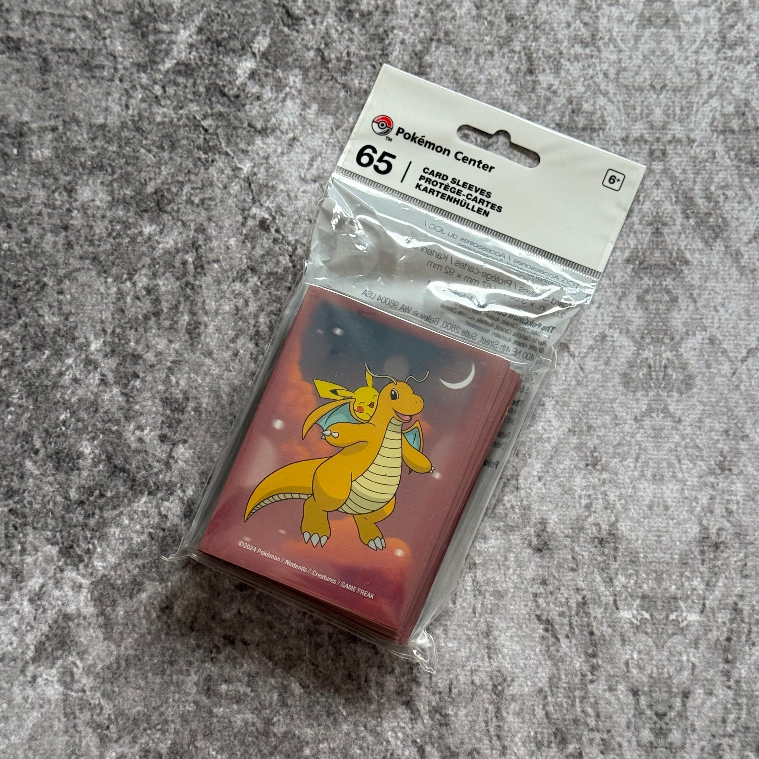 Sleeve de Pokemon Center (x65)