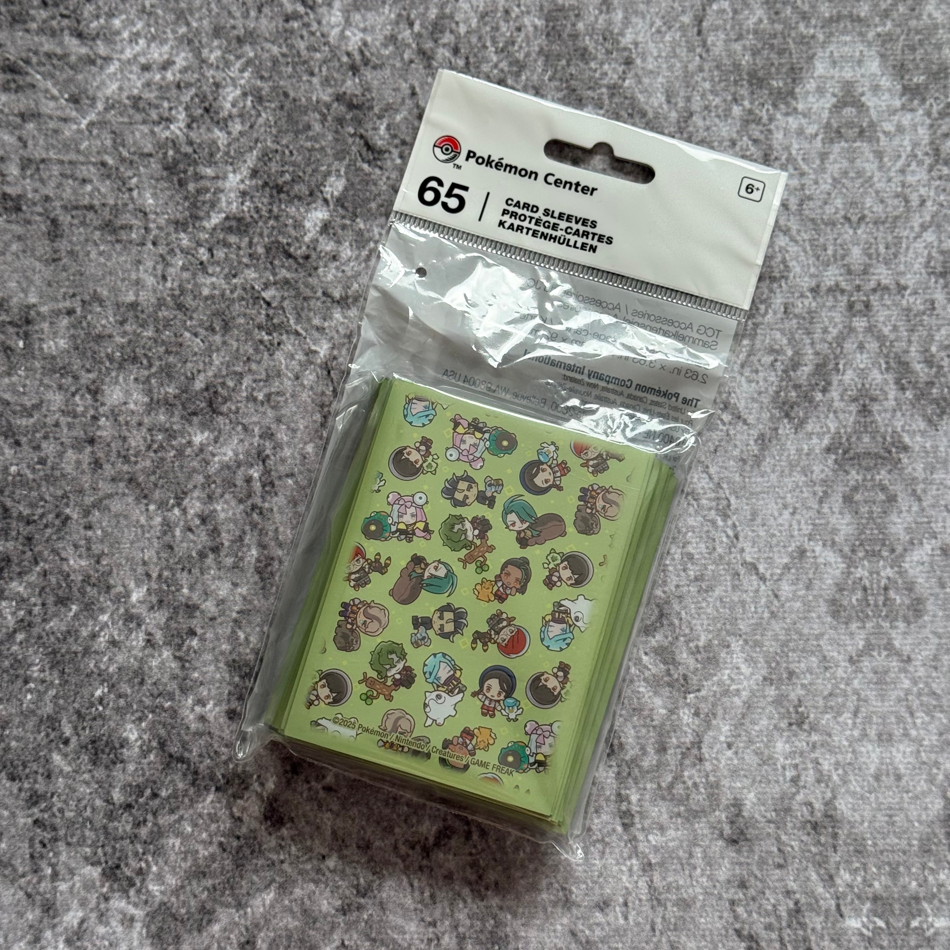 Sleeve de Pokemon Center (x65)