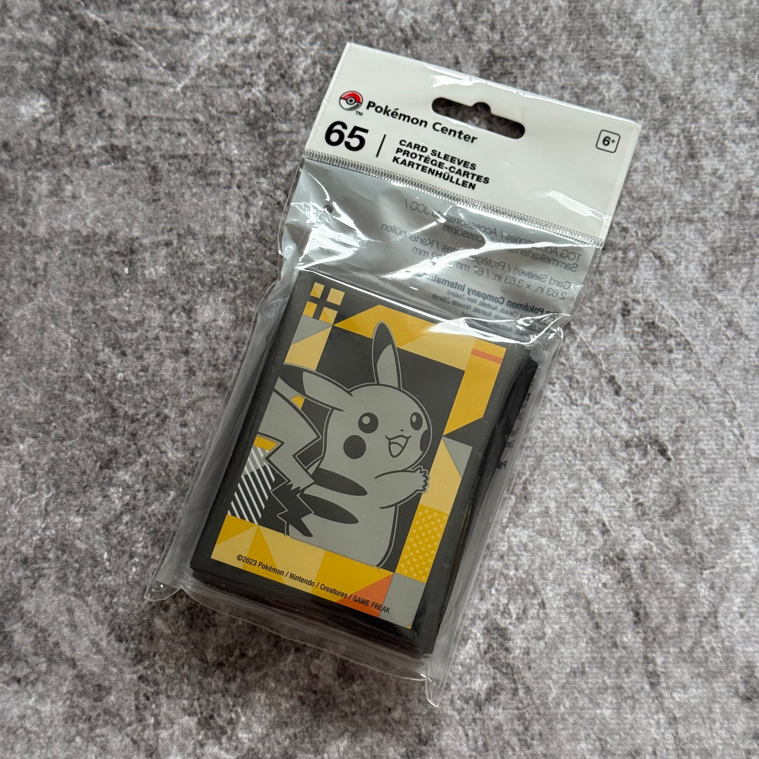 Sleeve de Pokemon Center (x65)