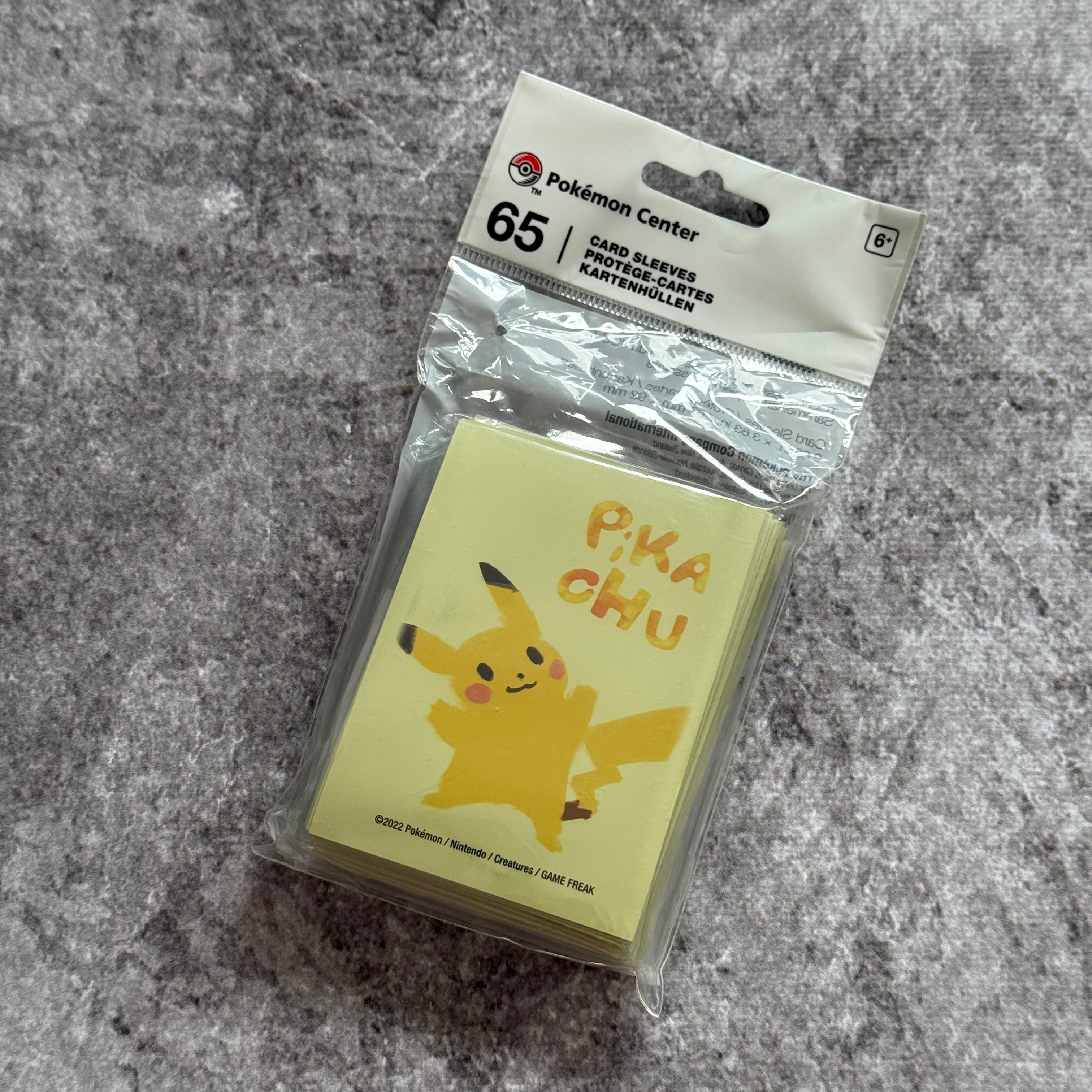 Sleeve de Pokemon Center (x65)