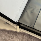 VaultX 12-Pocket Exo-Tec Zip Binder SV10.5 White (EDICION LIMITADA)