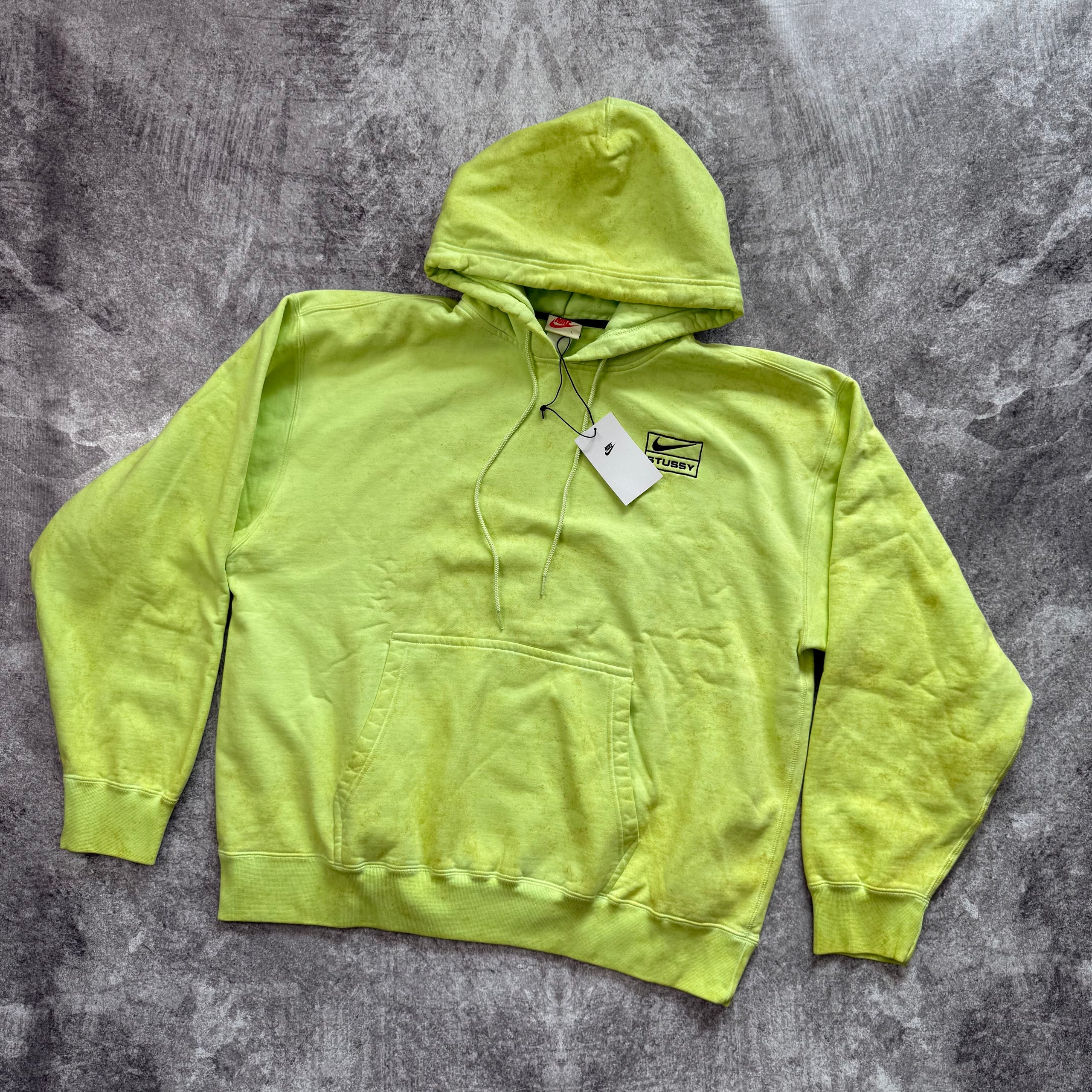 Hoodie Stussy x Nike NRG - Volt