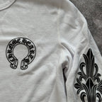 Long Sleeve Shirt Chrome Heart - White (SE)