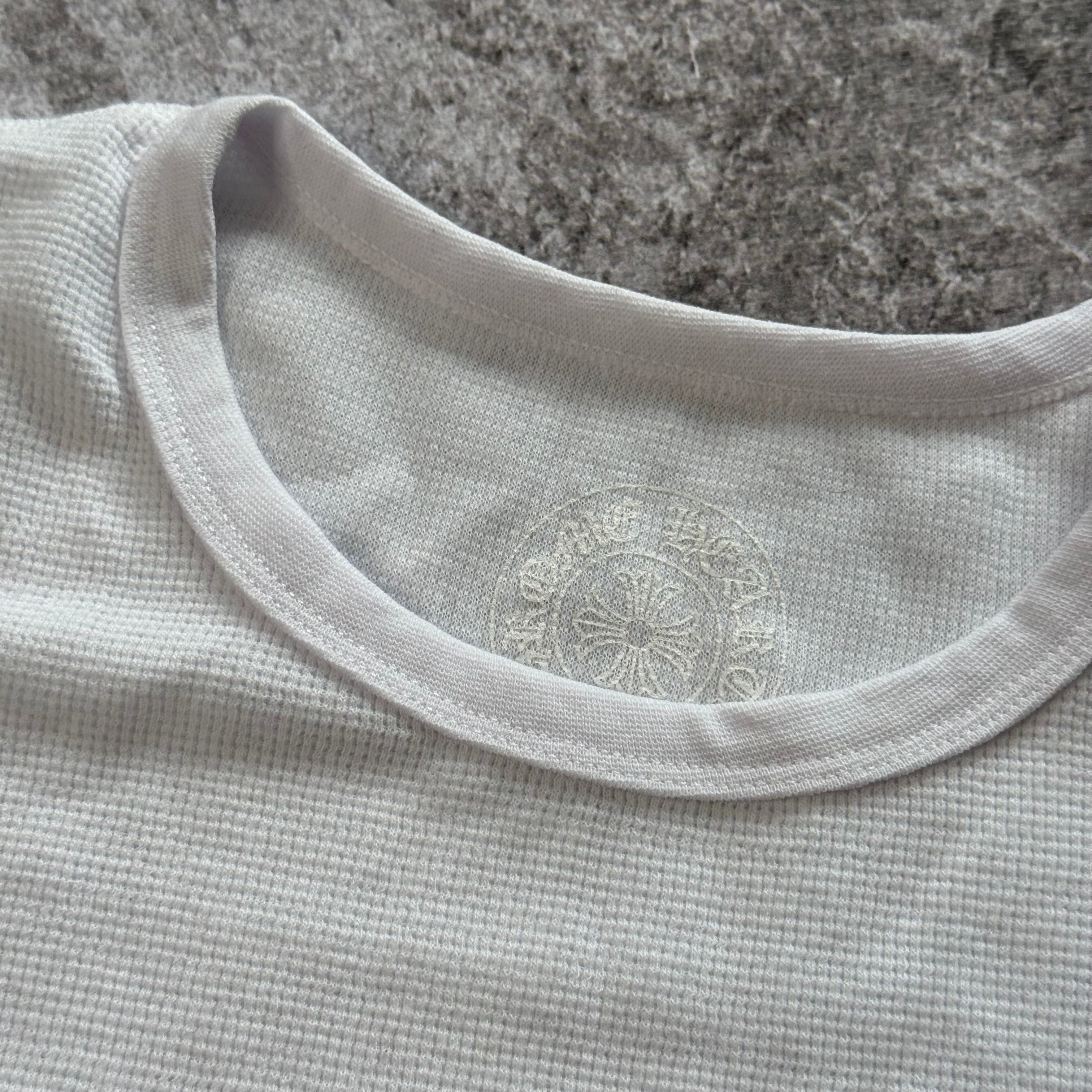 Long Sleeve Shirt Chrome Heart - White (SE)