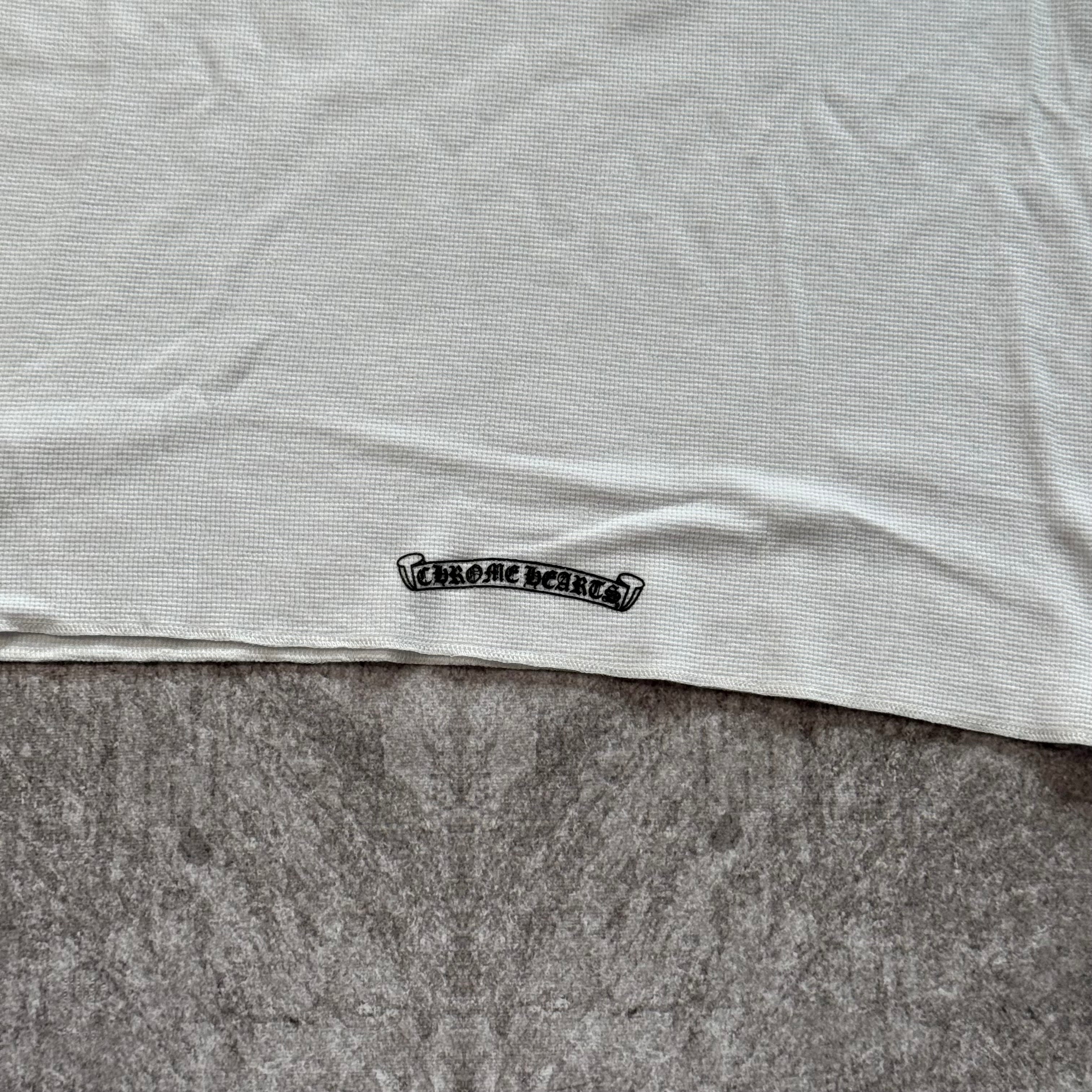 Long Sleeve Shirt Chrome Heart - White (SE)