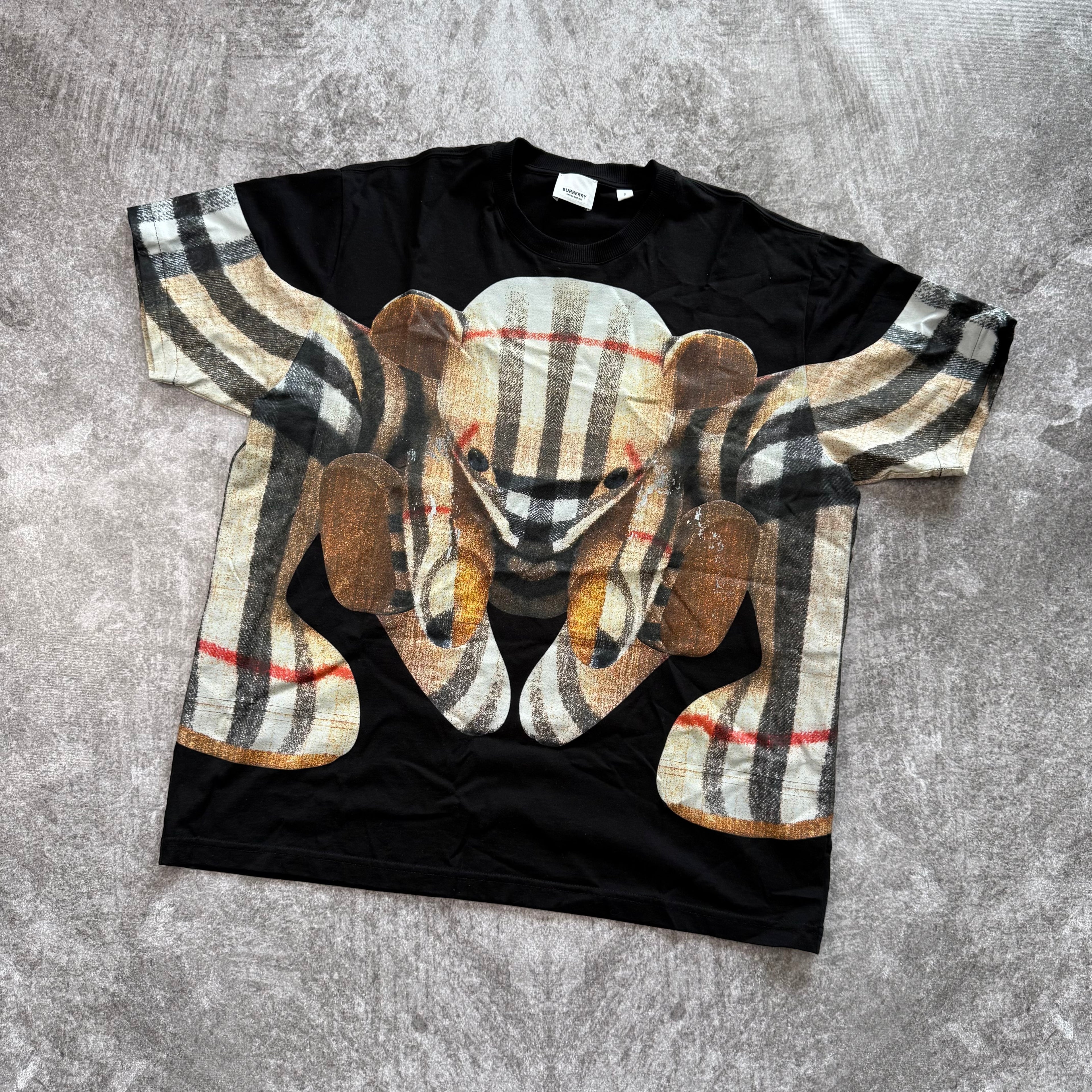 Remera Burberry "teddy bear" - Black (SE)