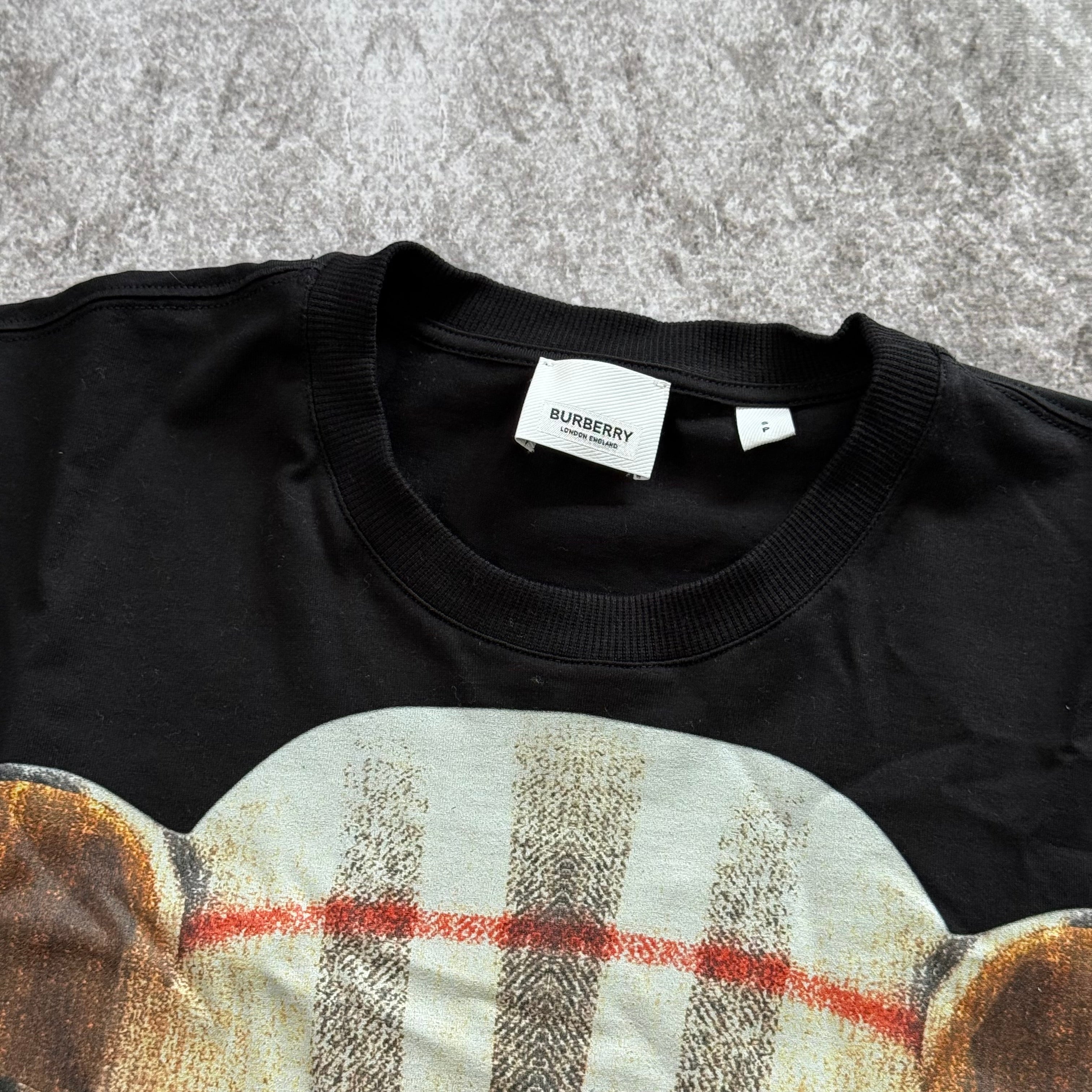 Remera Burberry "teddy bear" - Black (SE)