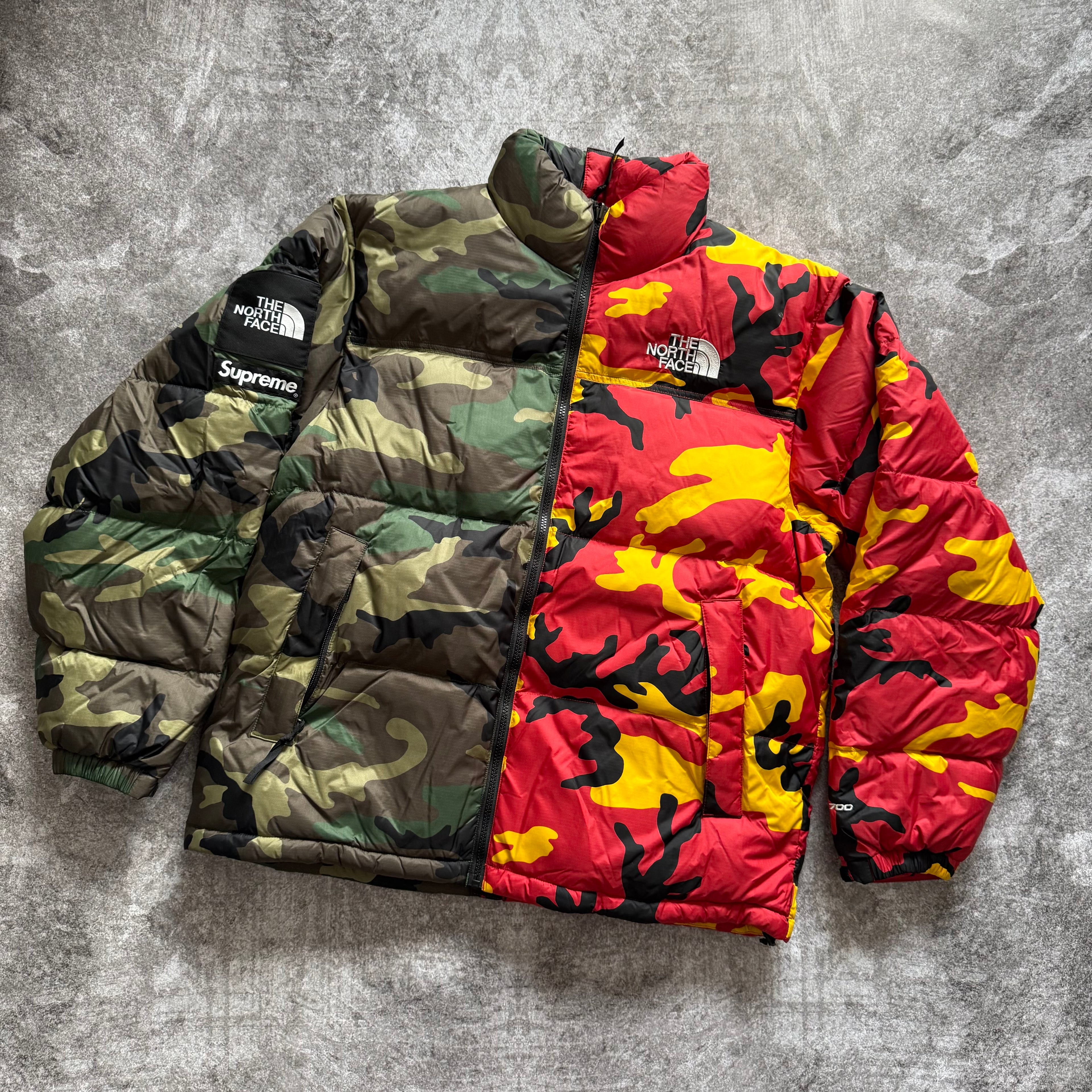 Supreme x The North Face "Split Nuptse" Jacket