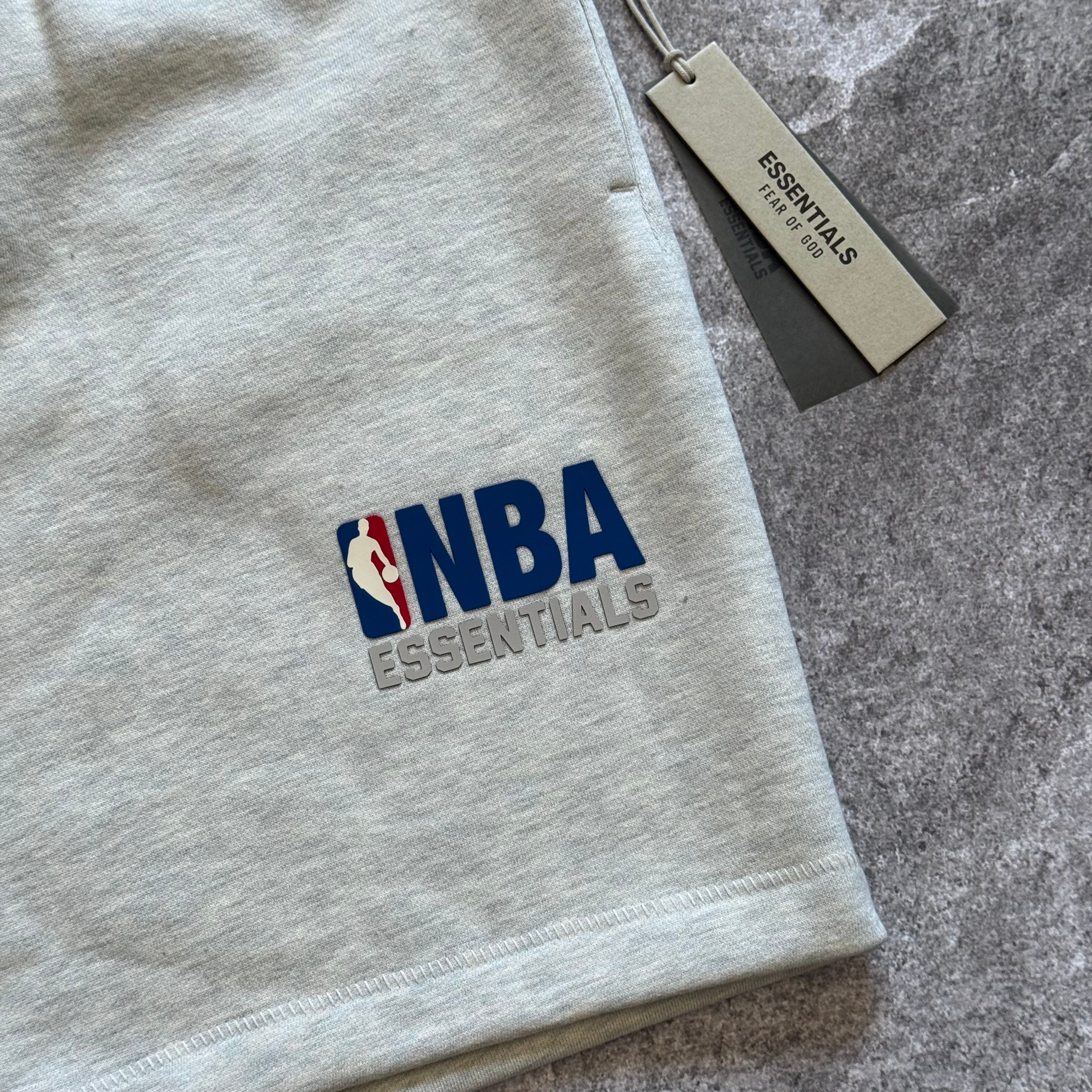 Sweatshort Essentials x NBA - Light oatmeal (FR)