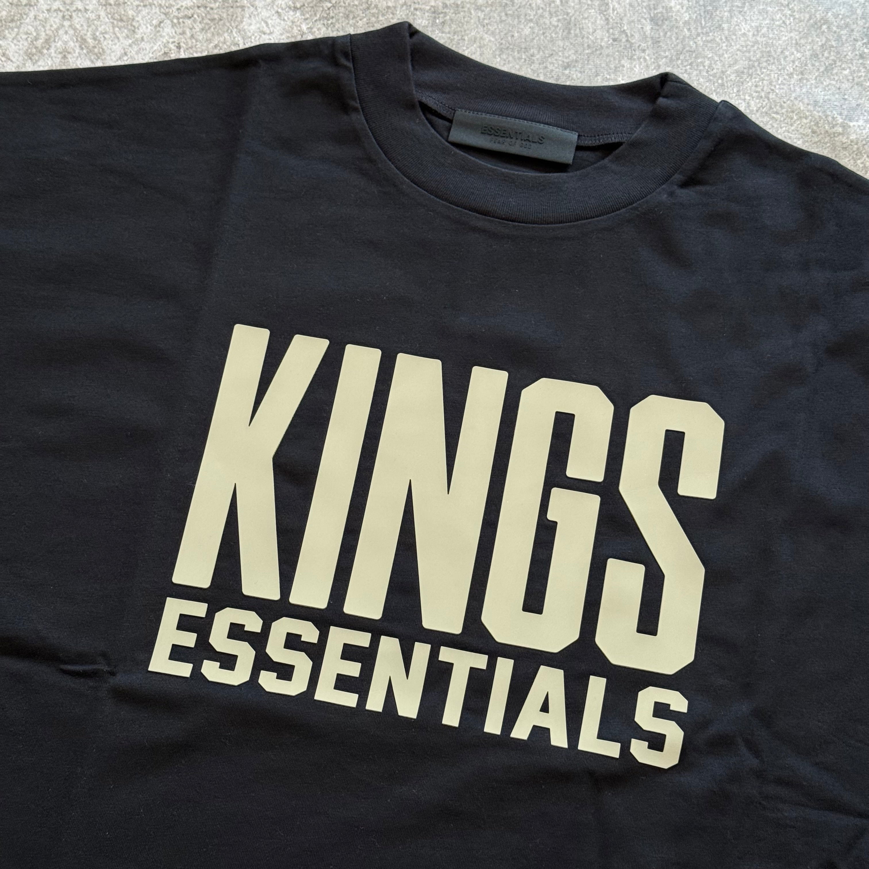 Essentials Kings Tee - Black
