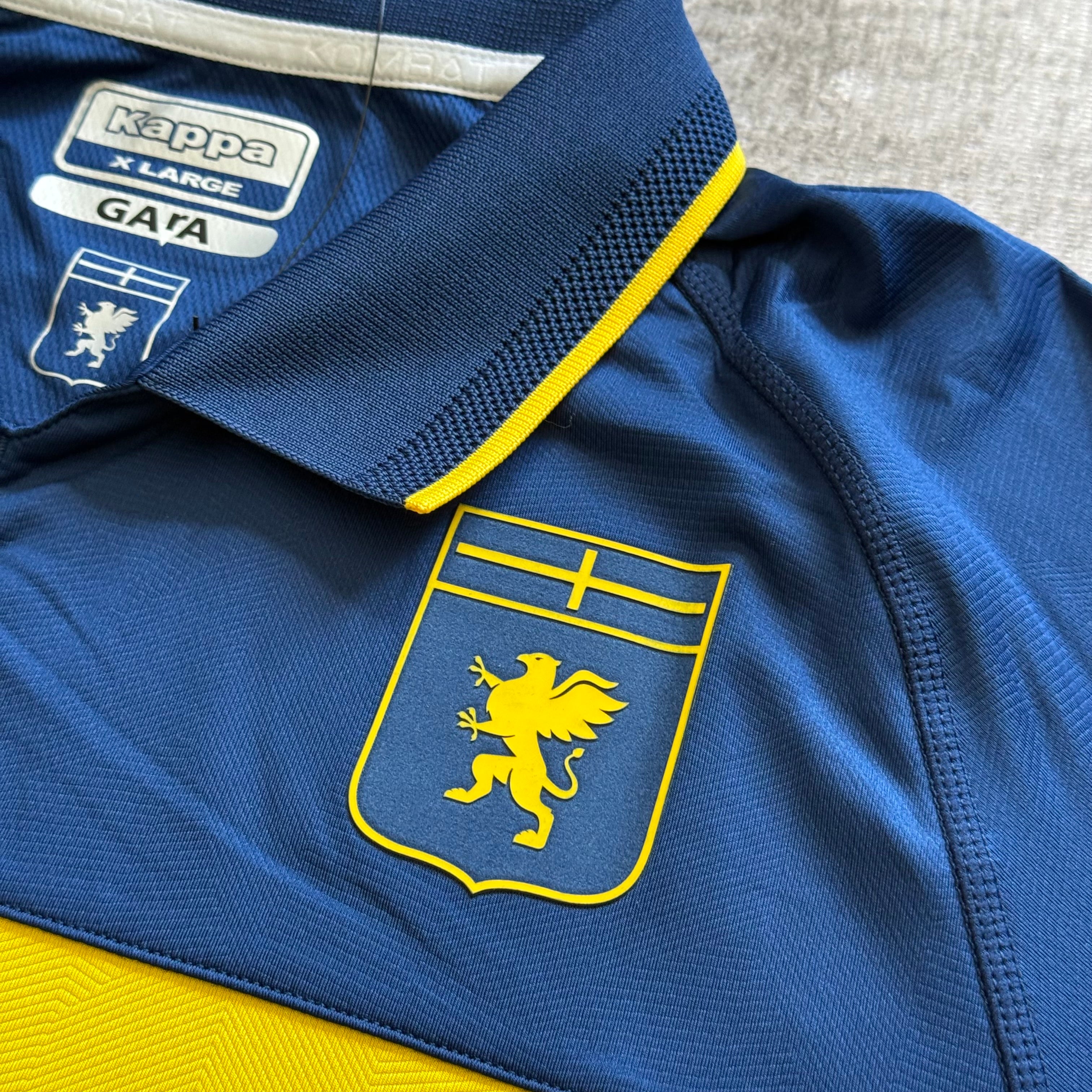 Camiseta Kappa Genoa "Kombat pro 2025 Boca Juniors" - Blue