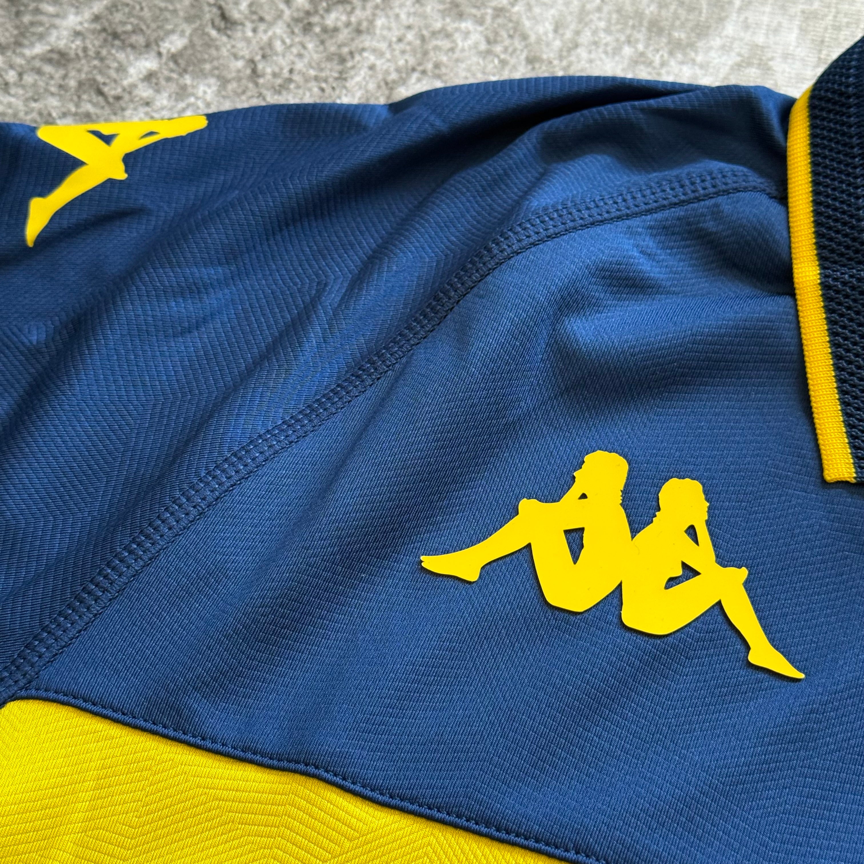 Camiseta Kappa Genoa "Kombat pro 2025 Boca Juniors" - Blue