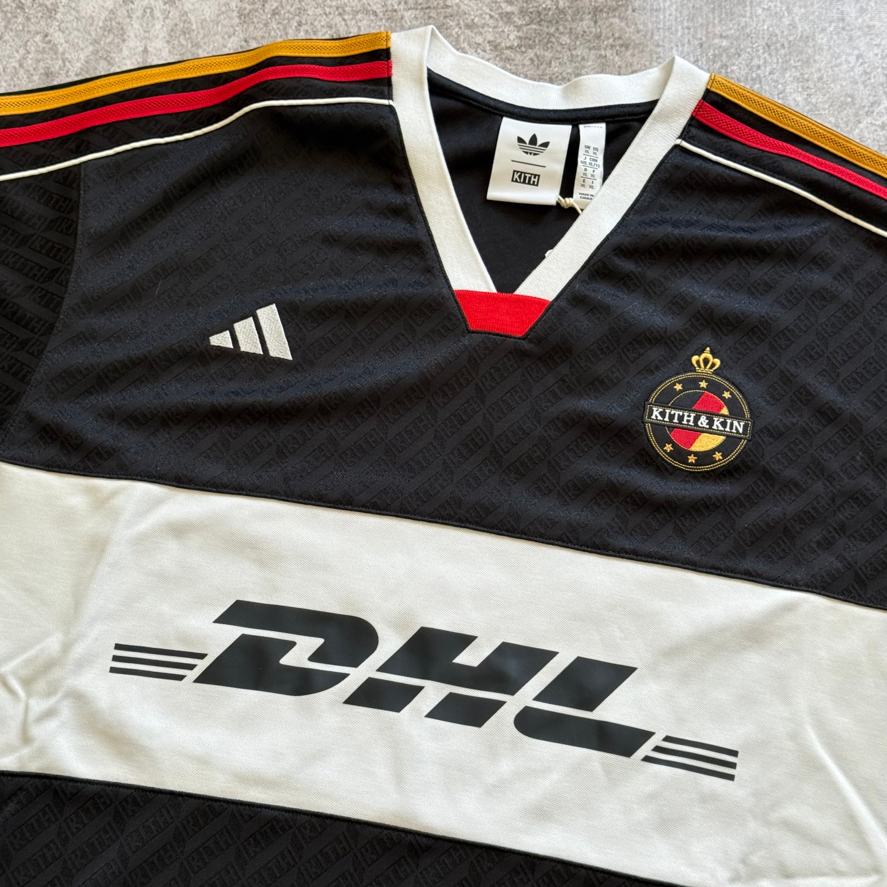 Jersey KITH x Adidas Football "DHL EXPRESS" - Black
