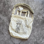 Tote bag Uniqlo x Kaws + Warhol