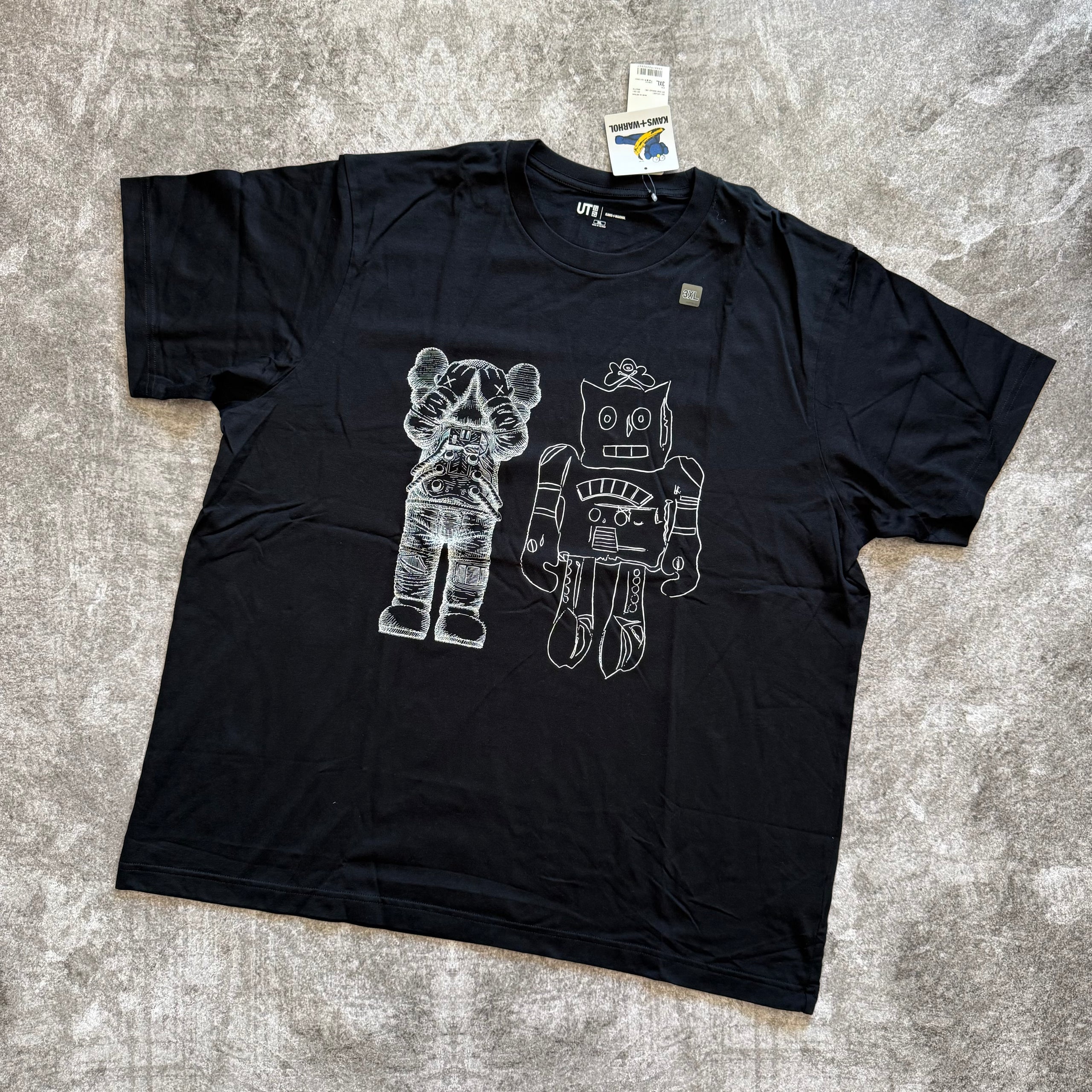 Remera KAWS x Uniqlo Warhol UT Graphic "Robot" - Asia sizing