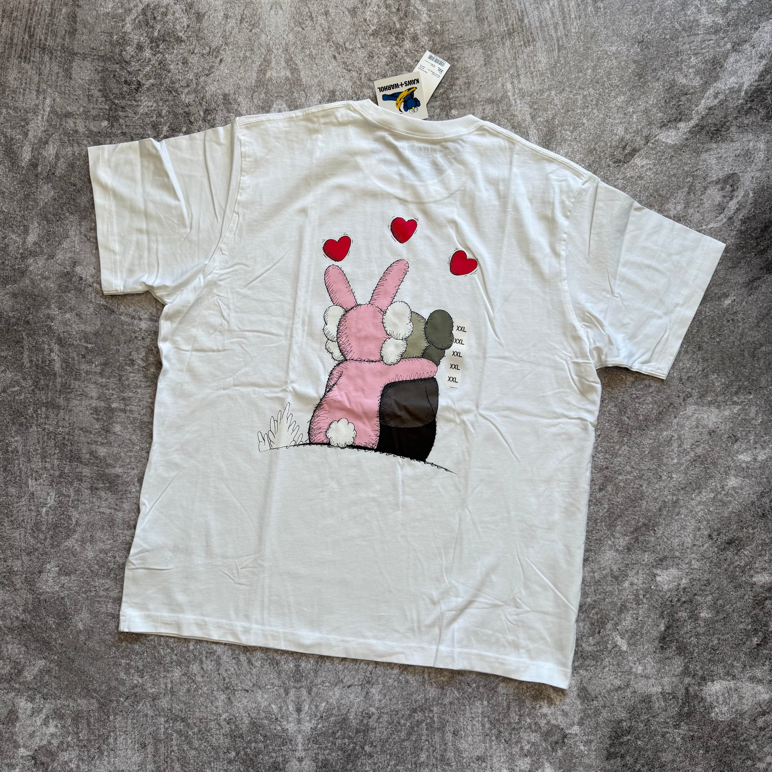 Remera KAWS x Uniqlo Warhol UT Graphic "Love" - Asia sizing