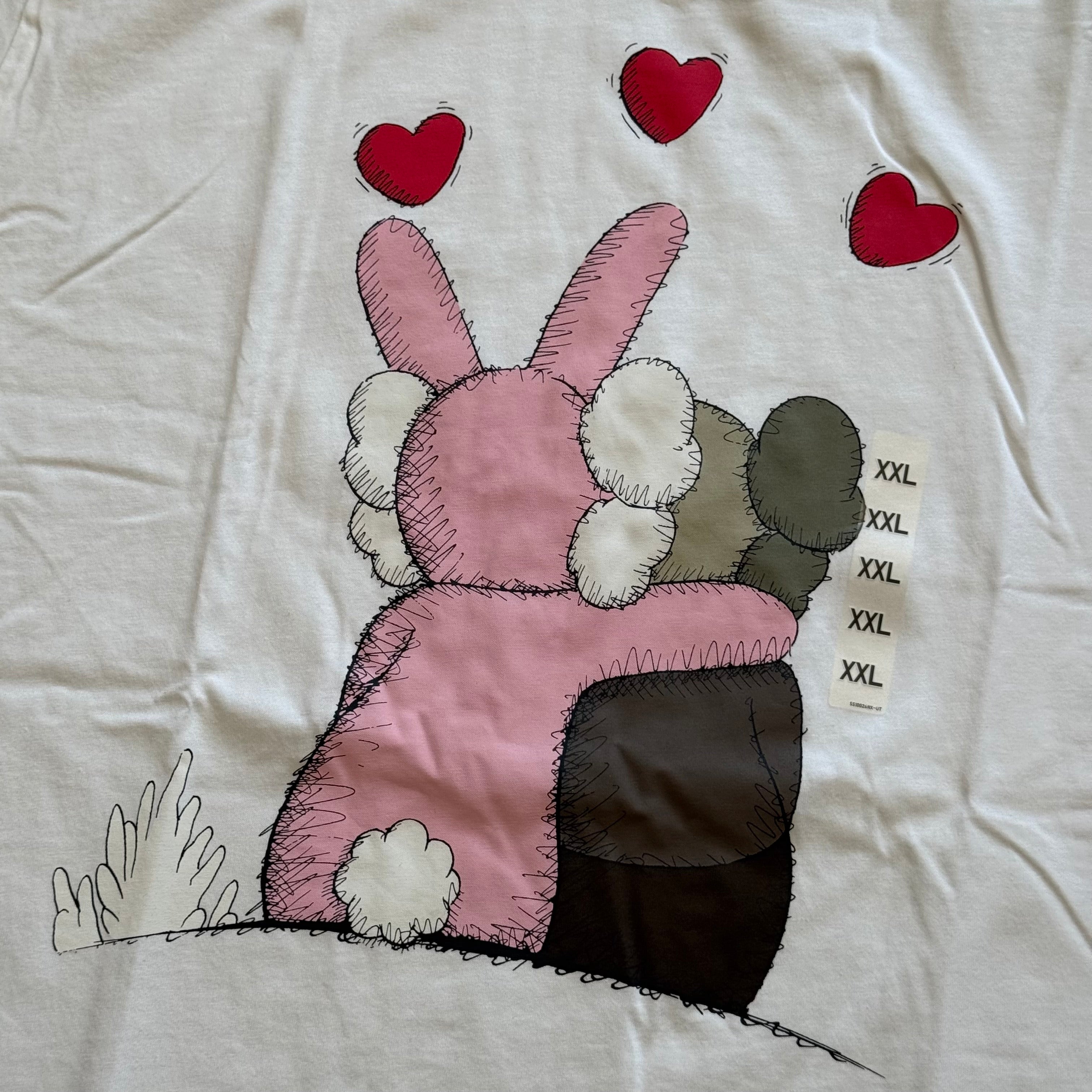 Remera KAWS x Uniqlo Warhol UT Graphic "Love" - Asia sizing