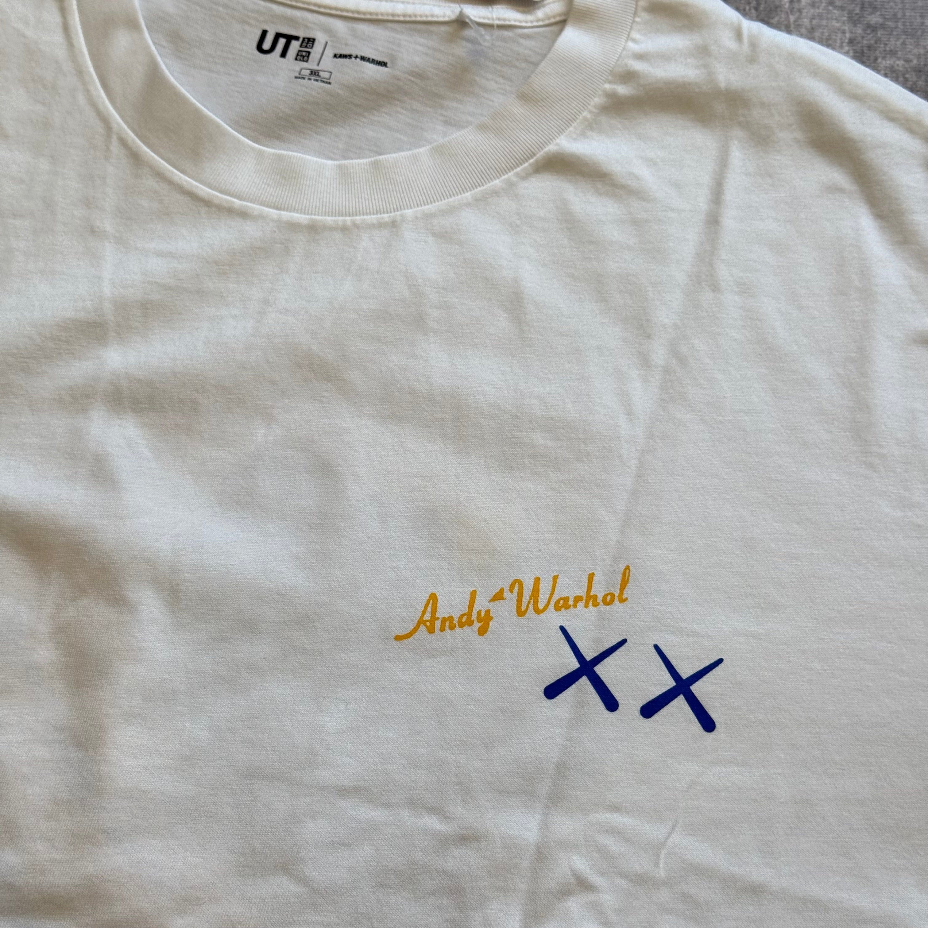 Remera KAWS x Uniqlo Warhol UT Graphic "Banana" - Asia sizing