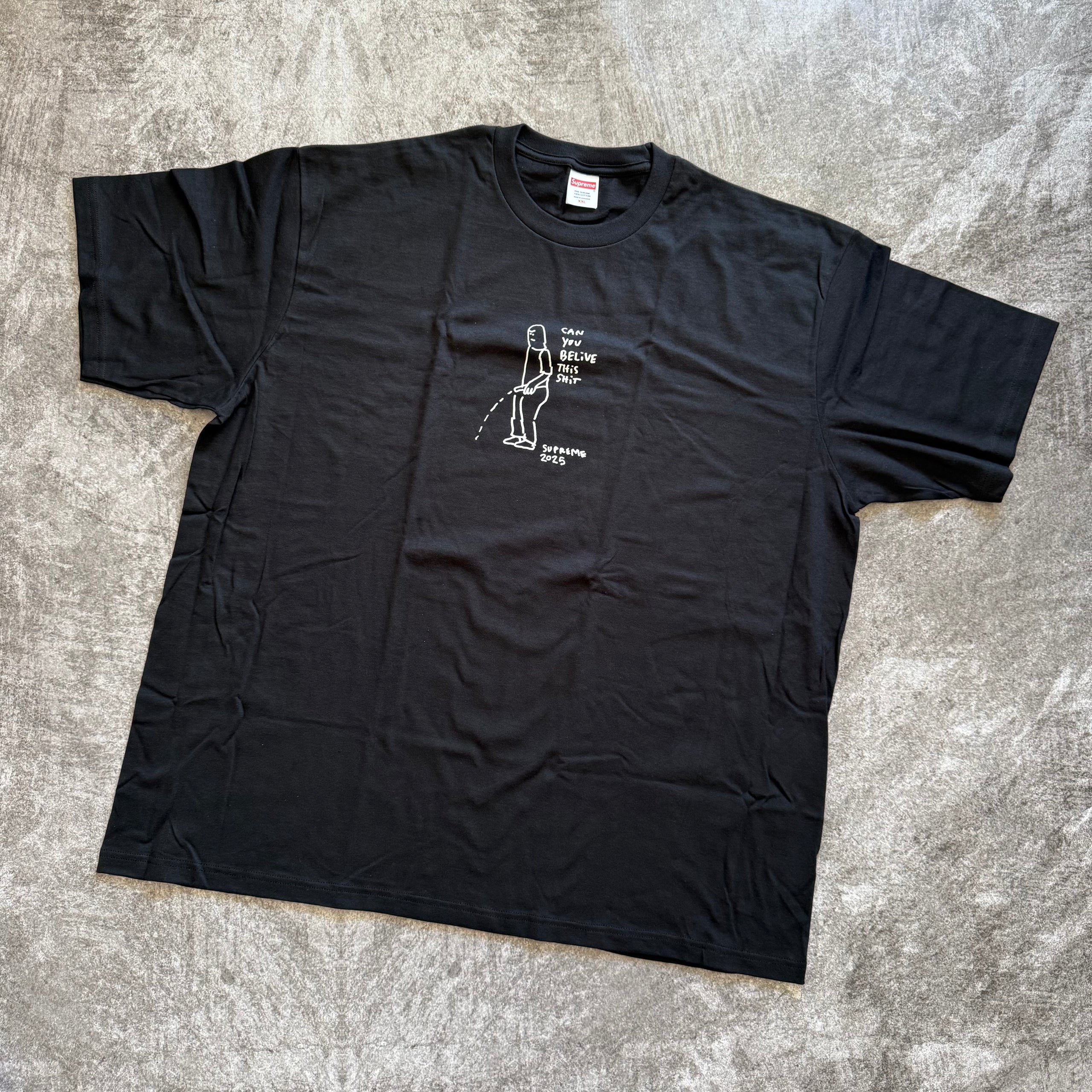 Supreme "Piss" Tee - Black