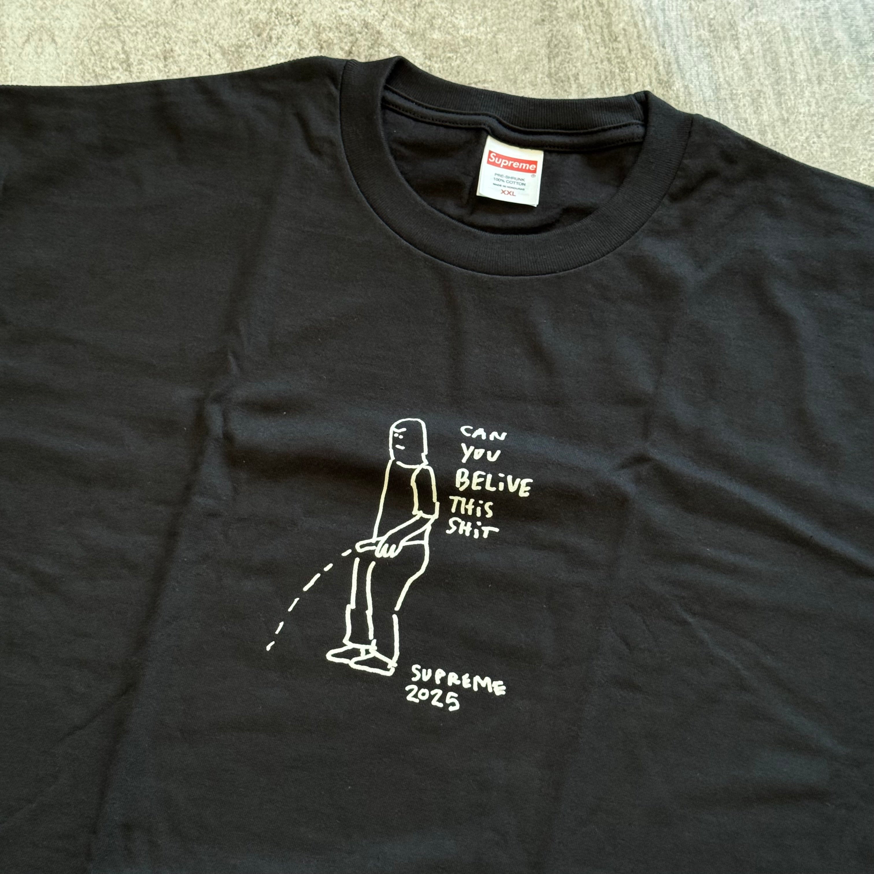 Supreme "Piss" Tee - Black