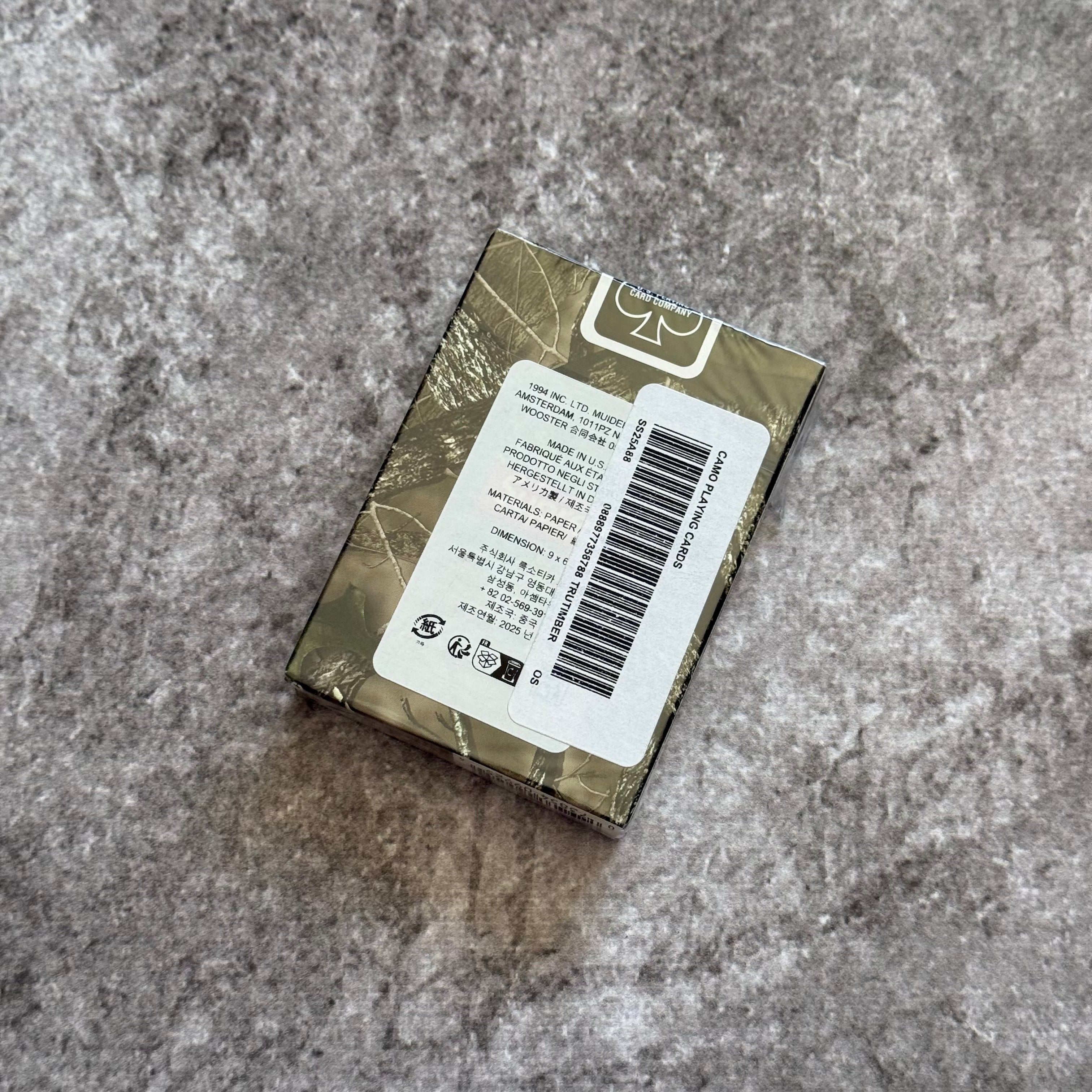 Supreme Camo Playing Cards