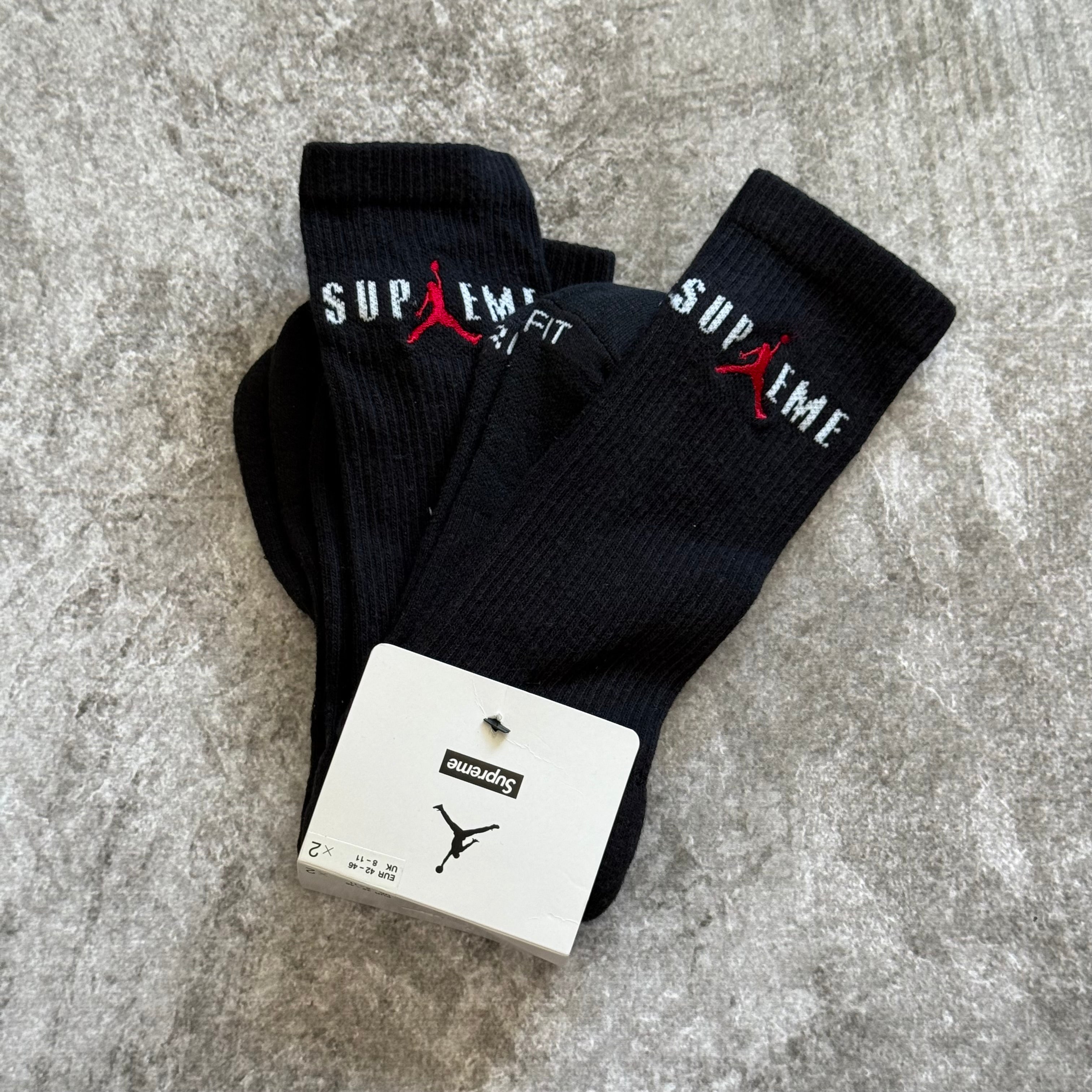 Medias Supreme x Jordan (x2)