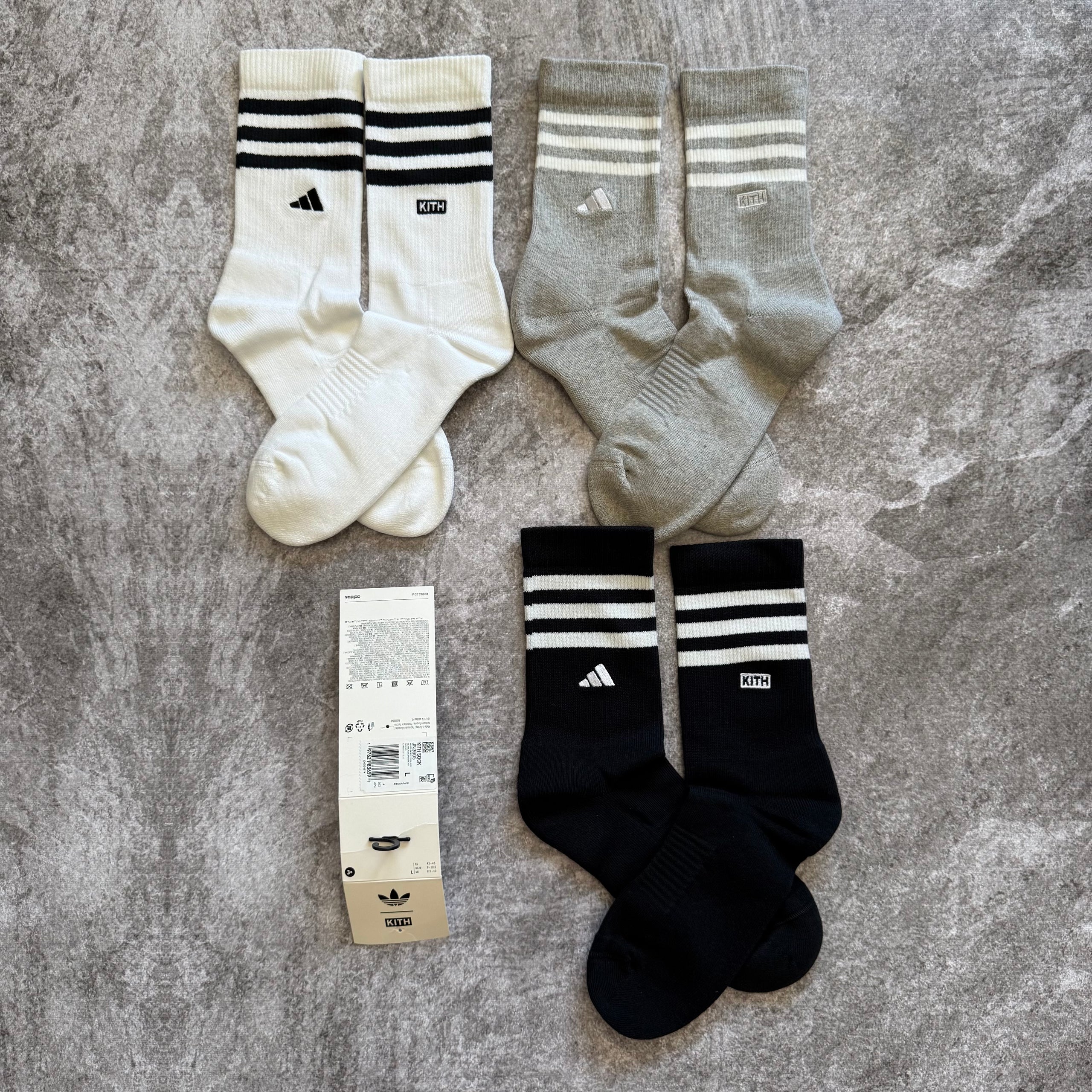 Medias KITH x Adidas Football (x3)