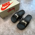 Nike x Stussy Slide "Benassi" - Black