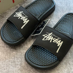 Nike x Stussy Slide "Benassi" - Black
