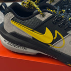 Nike Zegamadome x Sacai "Matte silver yellow"