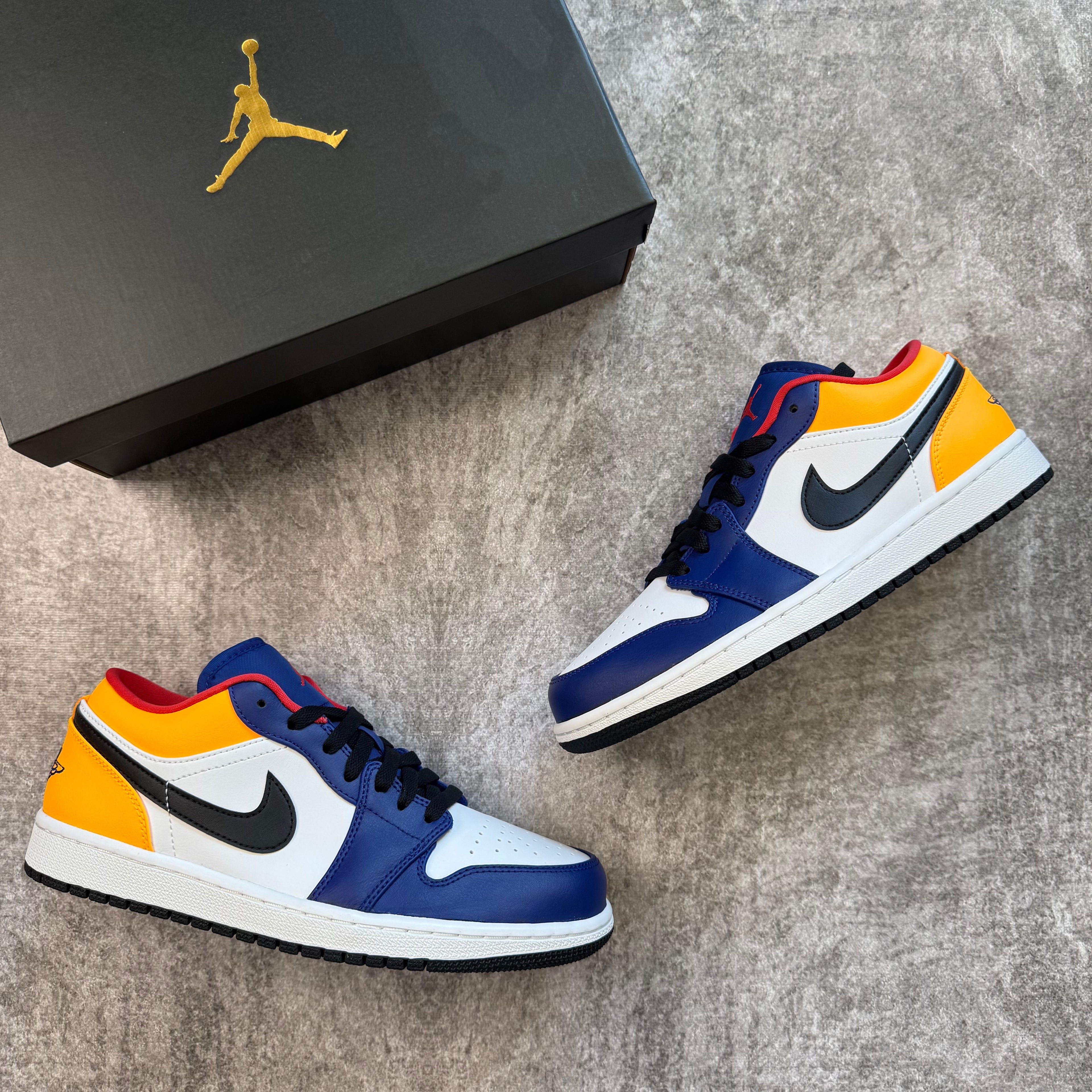 Jordan 1 Low Royal yellow