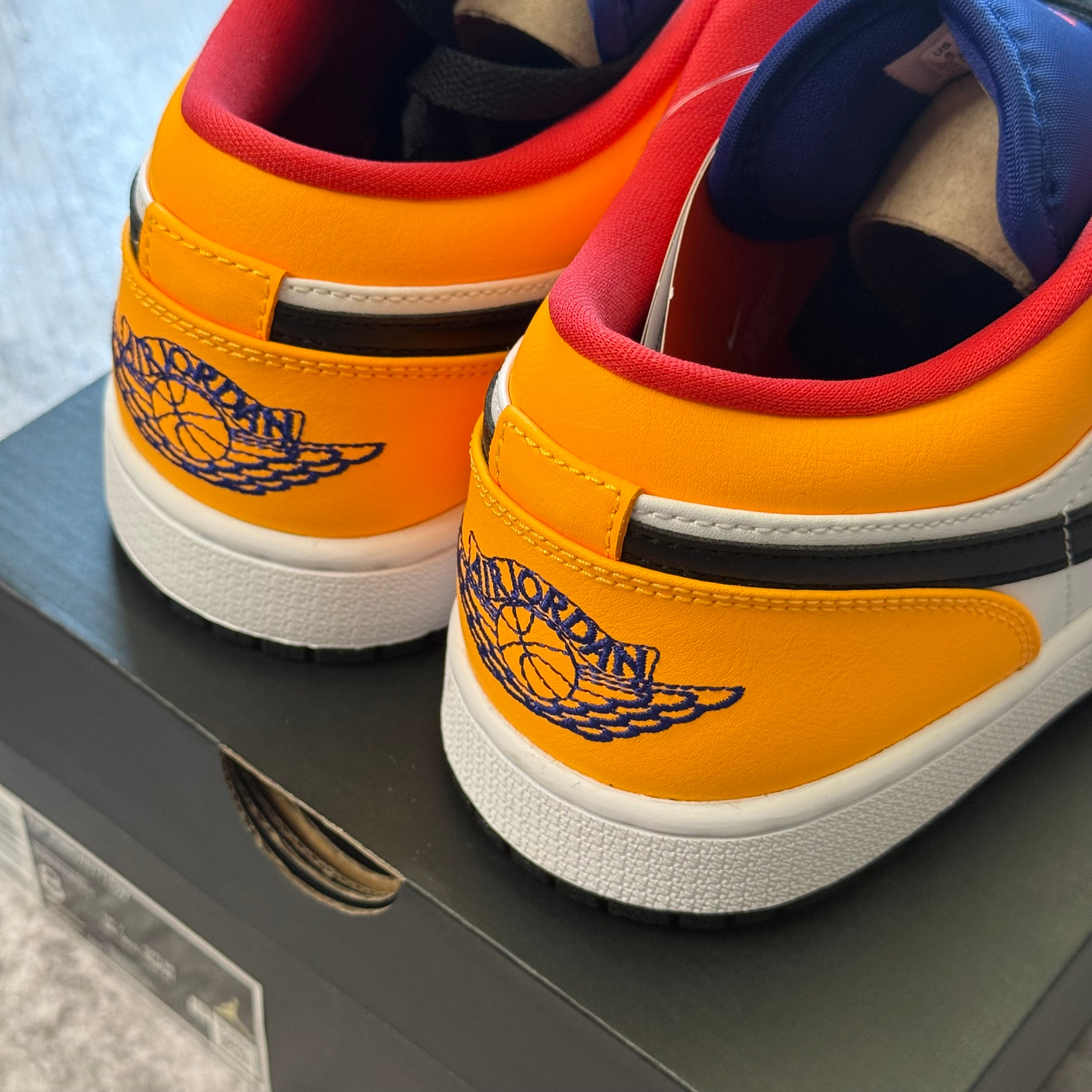 Jordan 1 Low Royal yellow