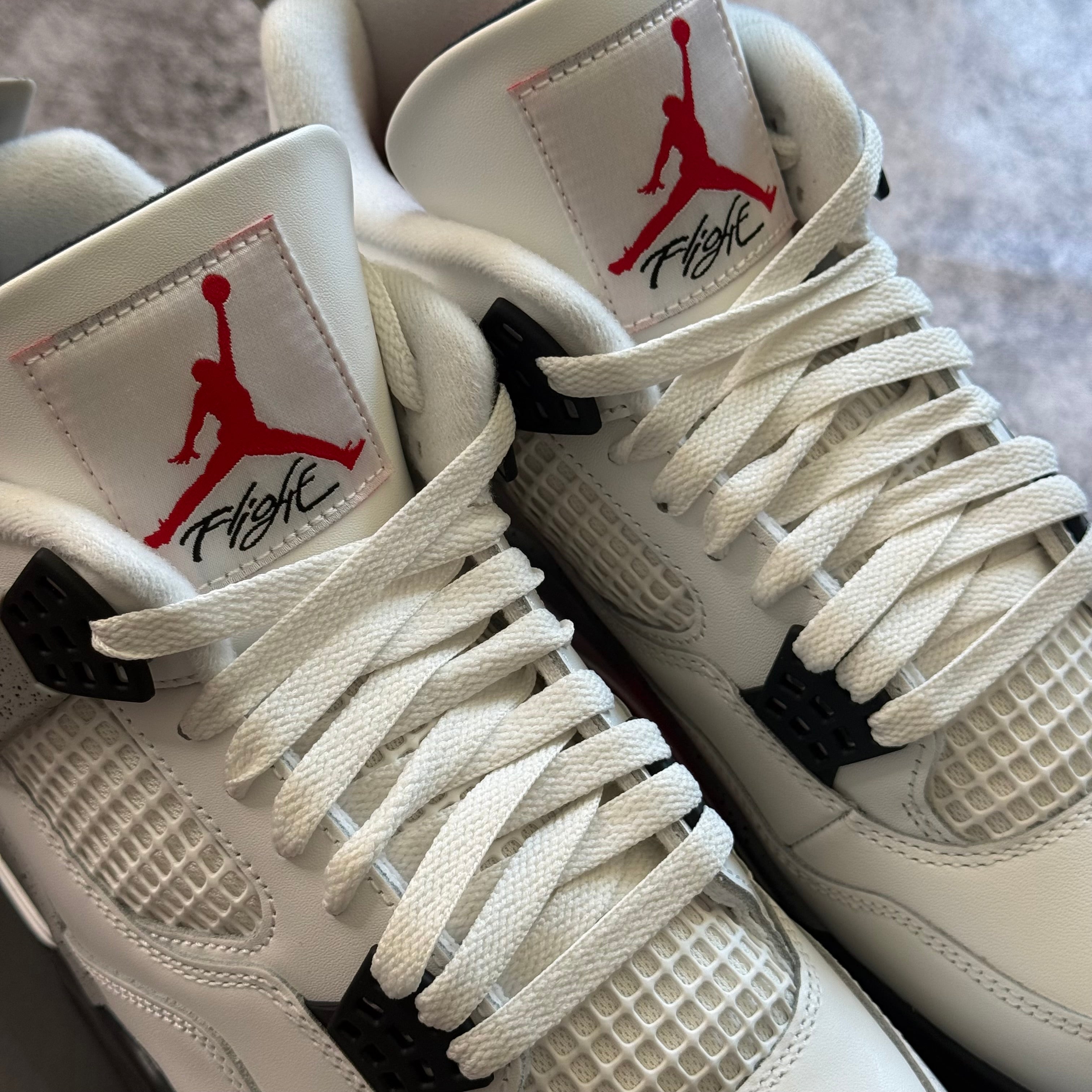 Jordan 4 White Cement 2025