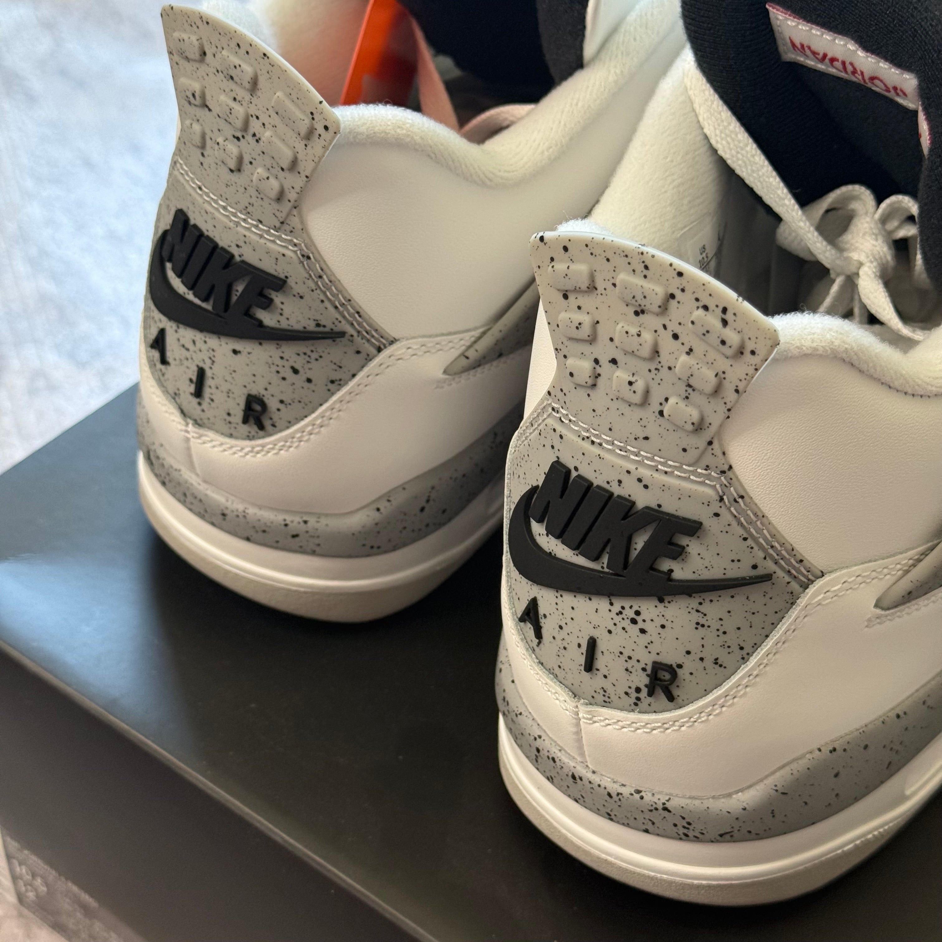 Jordan 4 White Cement 2025
