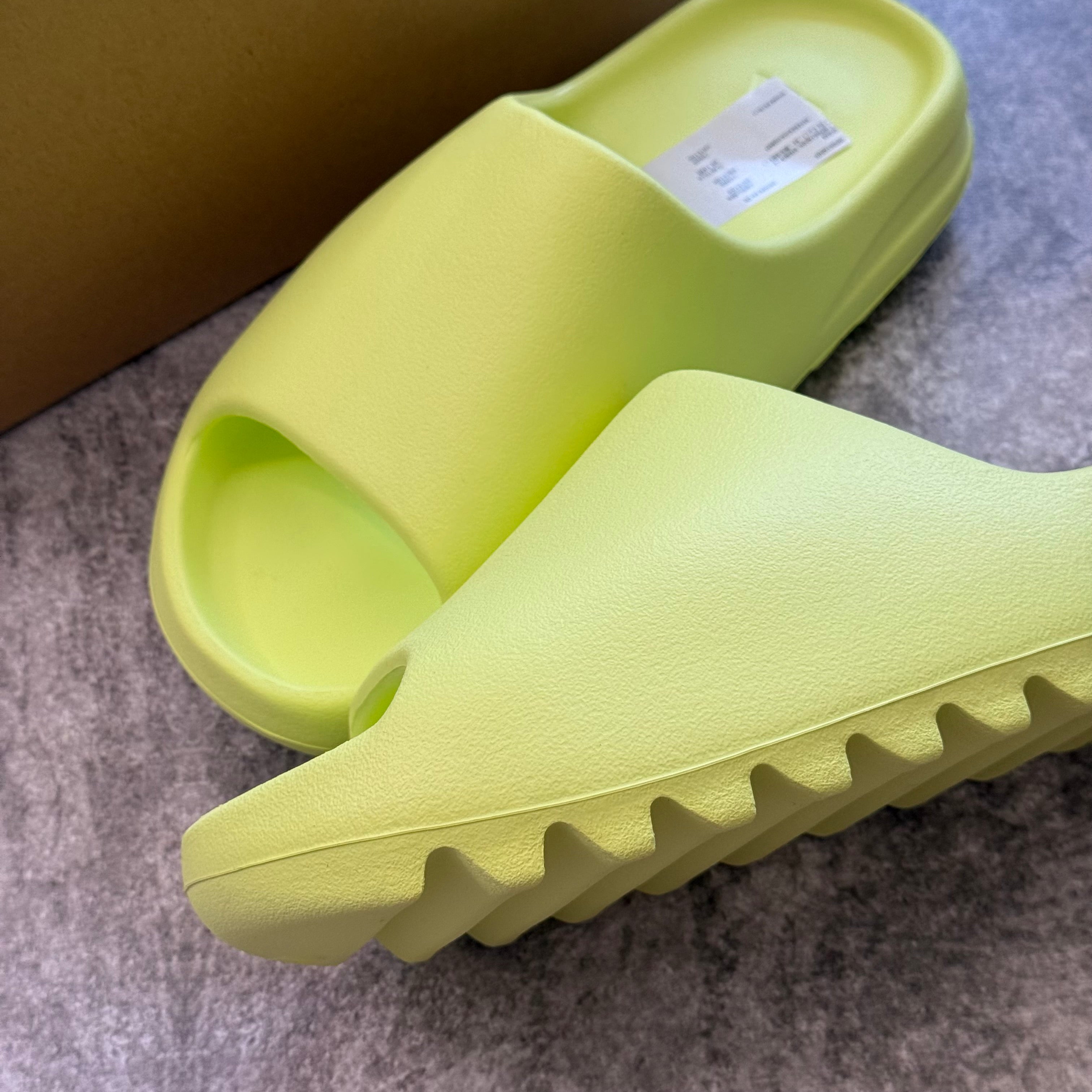 Yeezy Slides Glow Green