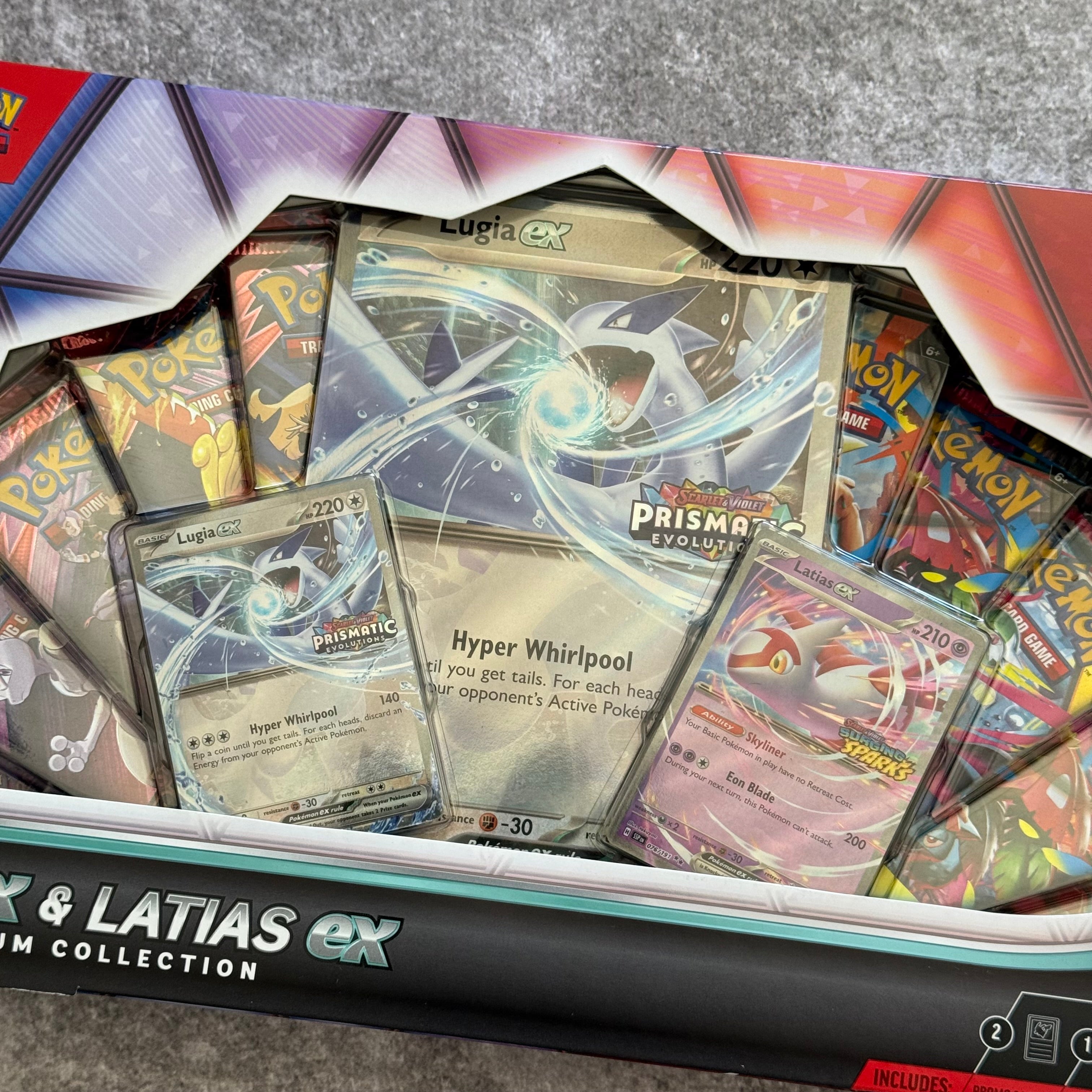 Lugia ex & Latias ex Premium Collection