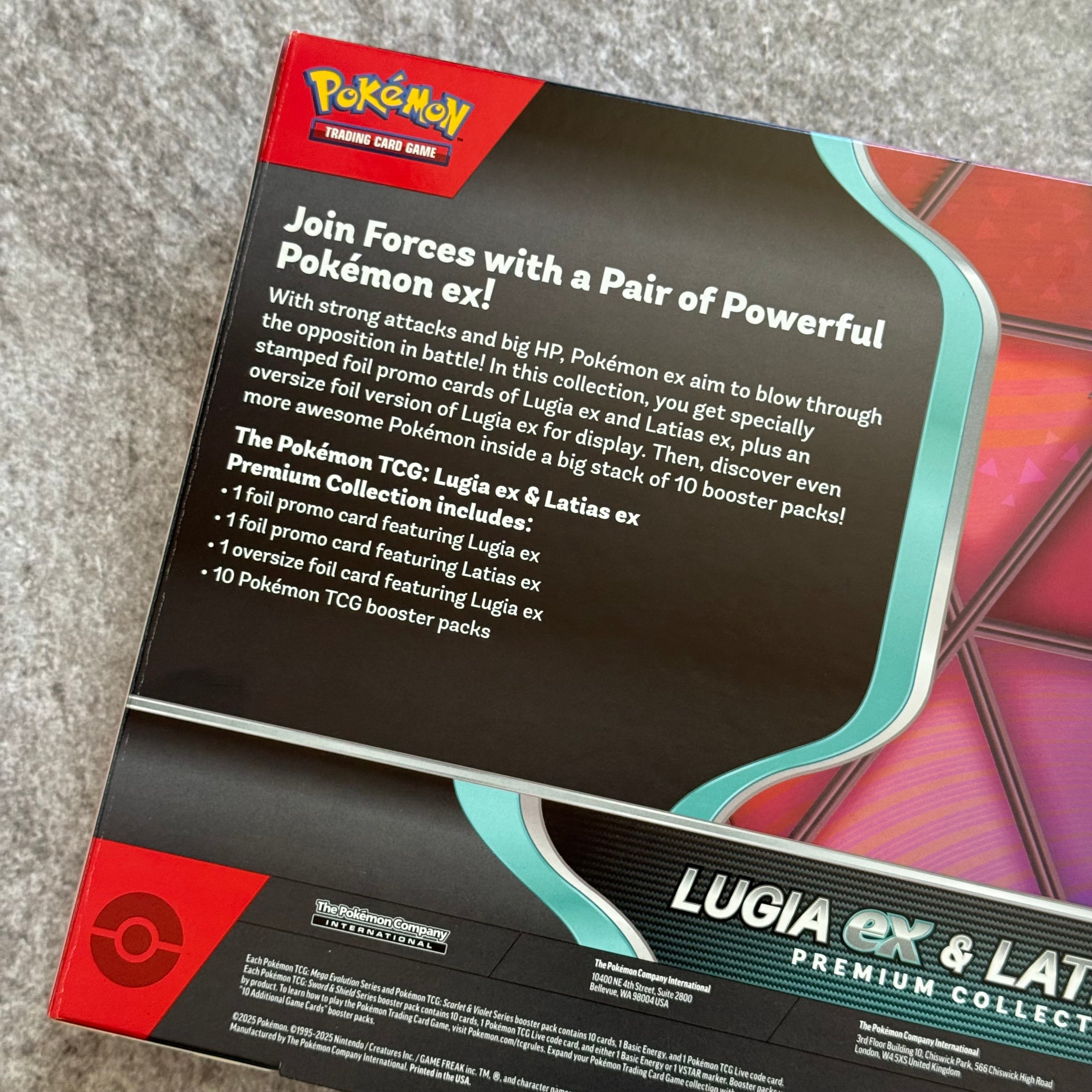 Lugia ex & Latias ex Premium Collection