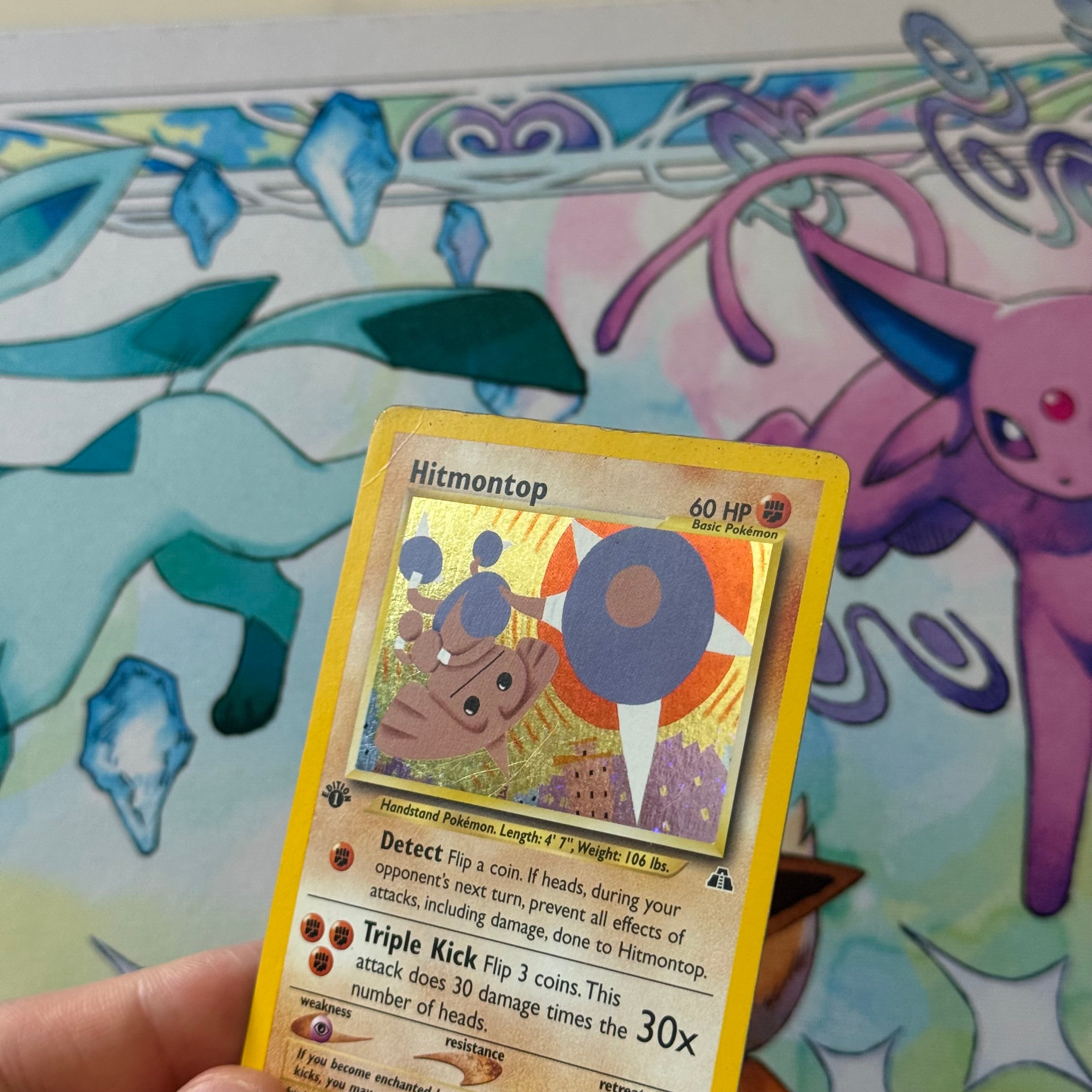 Hitmontop [1st Edition] #3 Neo Discovery - Moderately played