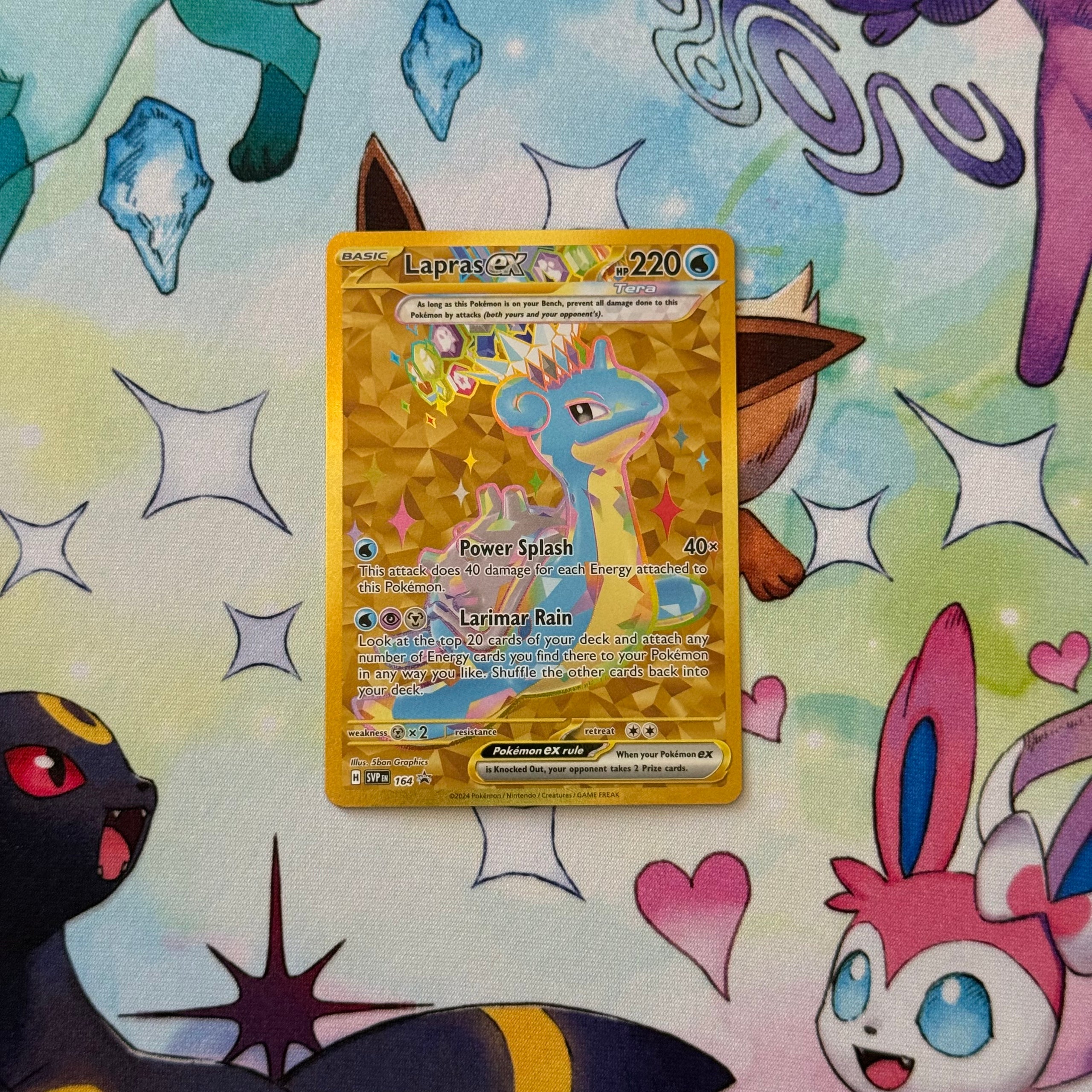 Lapras Ex #164 Pokemon Promo - Near mint