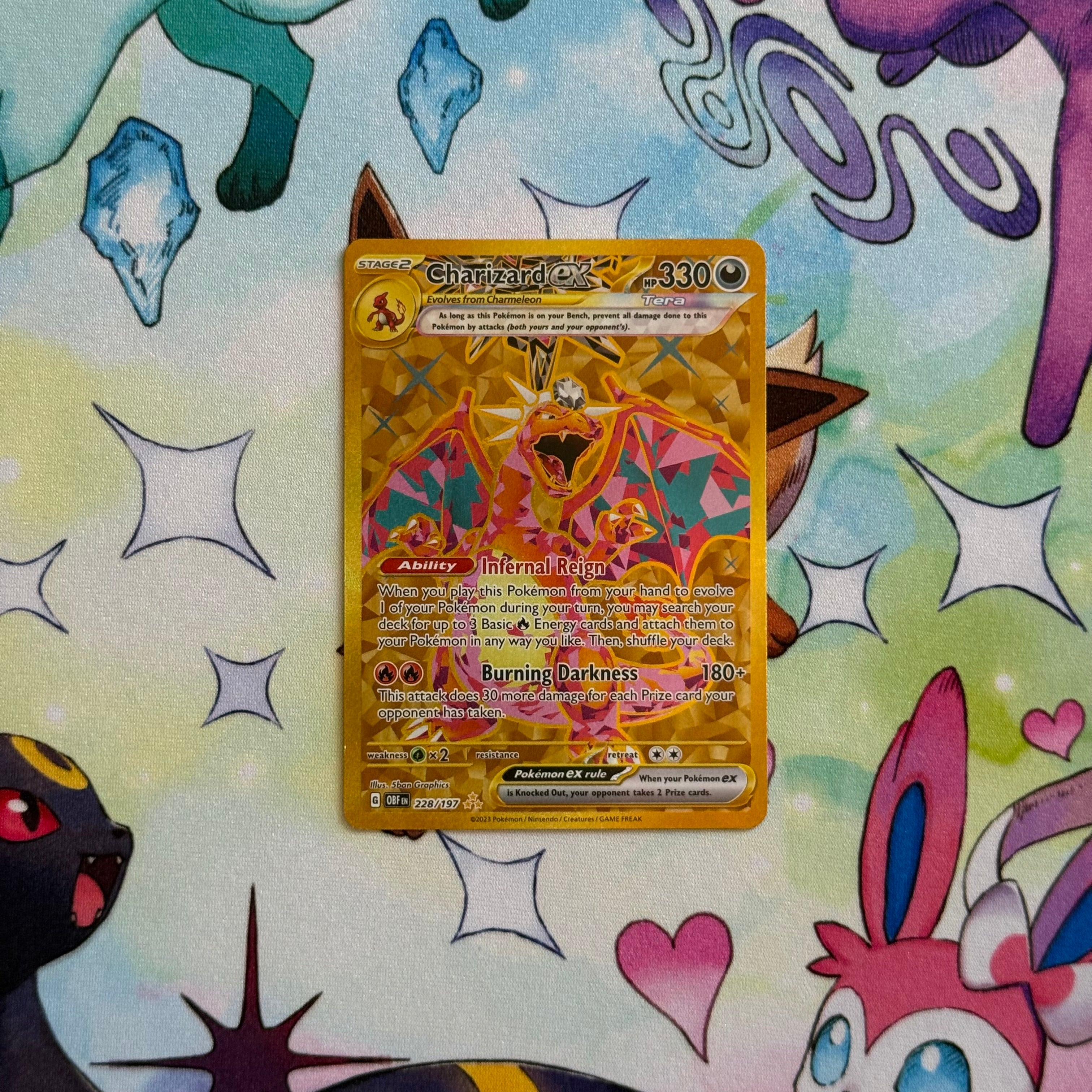 Charizard ex #228 Obsidian Flames - Light played