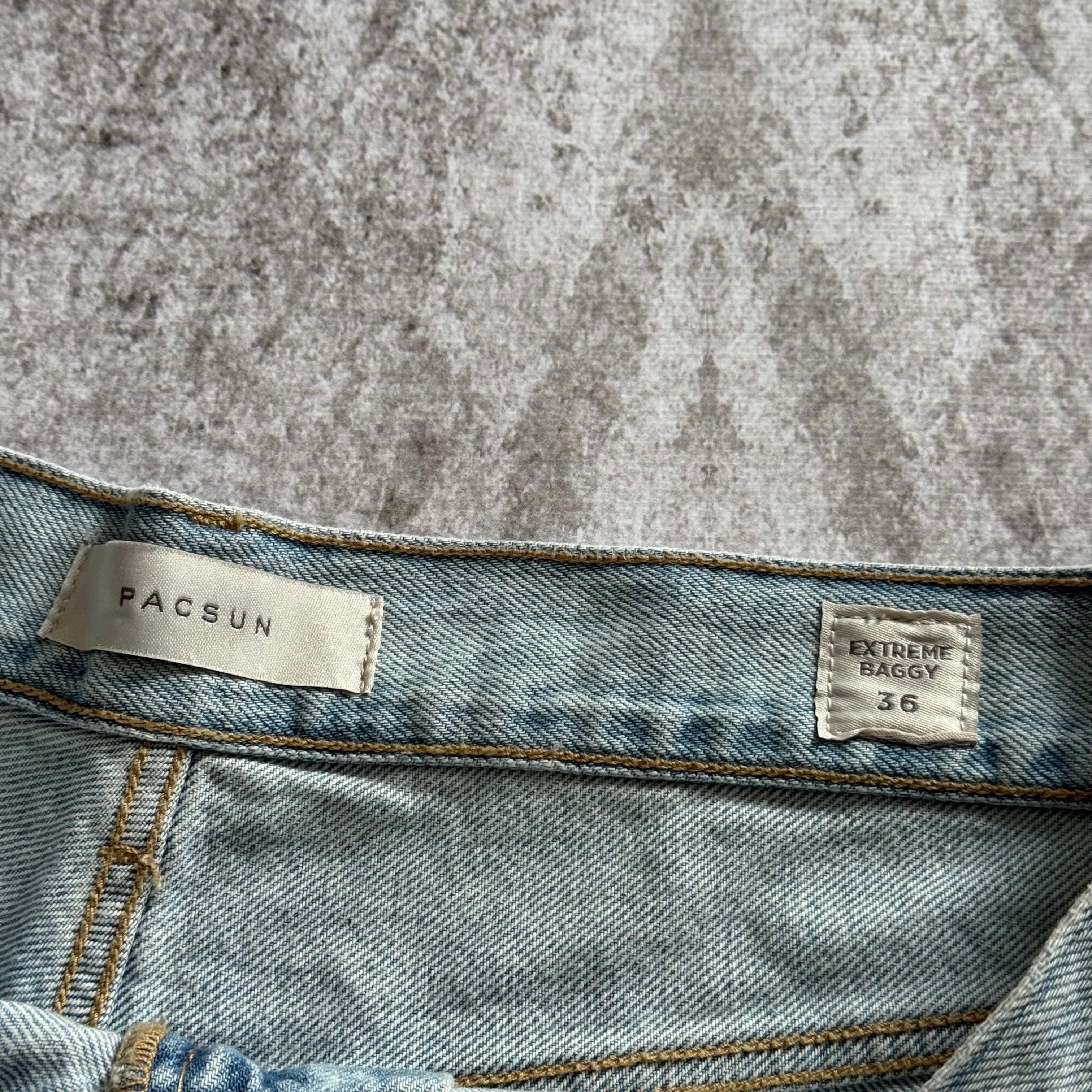 Denim Short Pacsun "Extreme baggy"