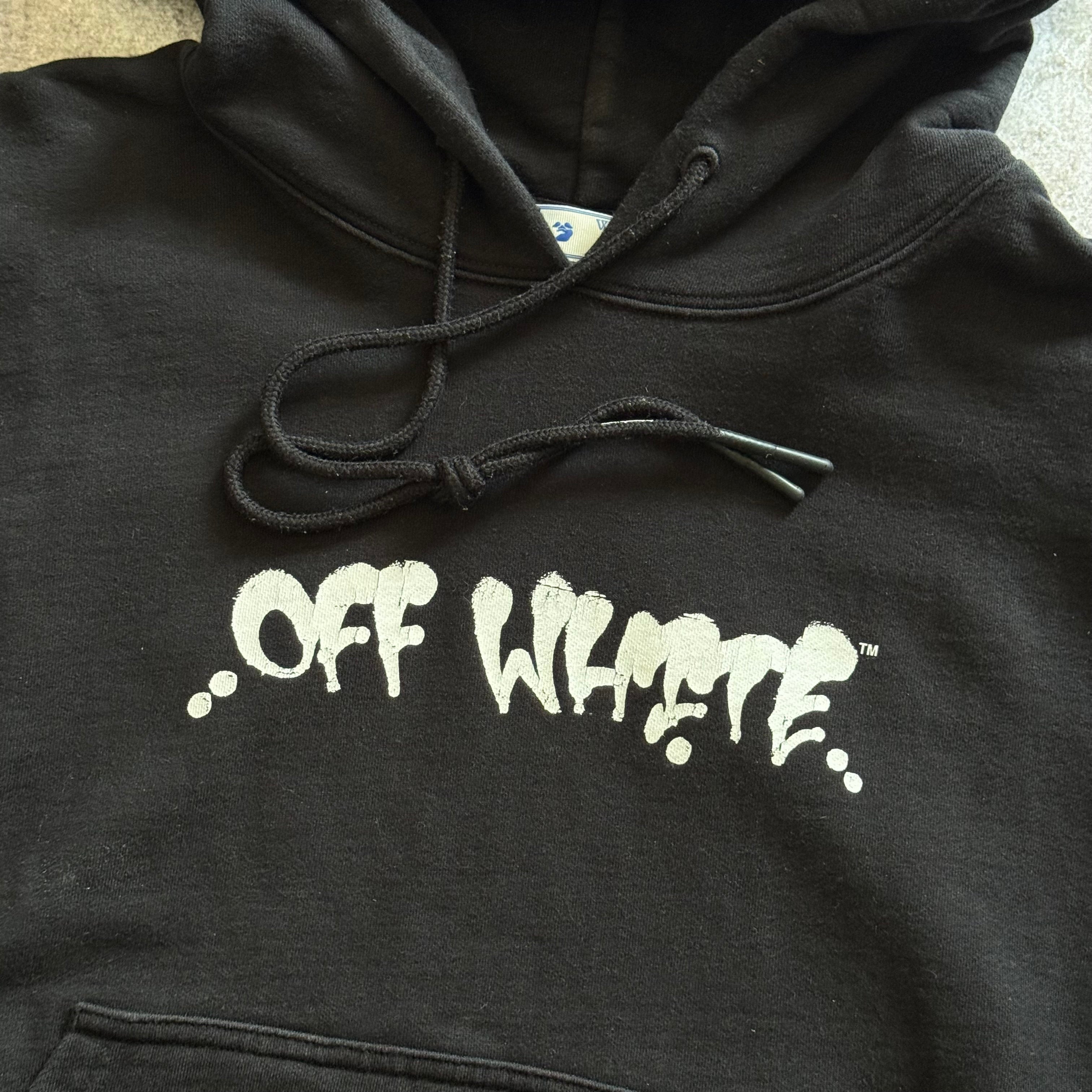 Hoodie Off-White "neen ow logo skate" - USED (SE)