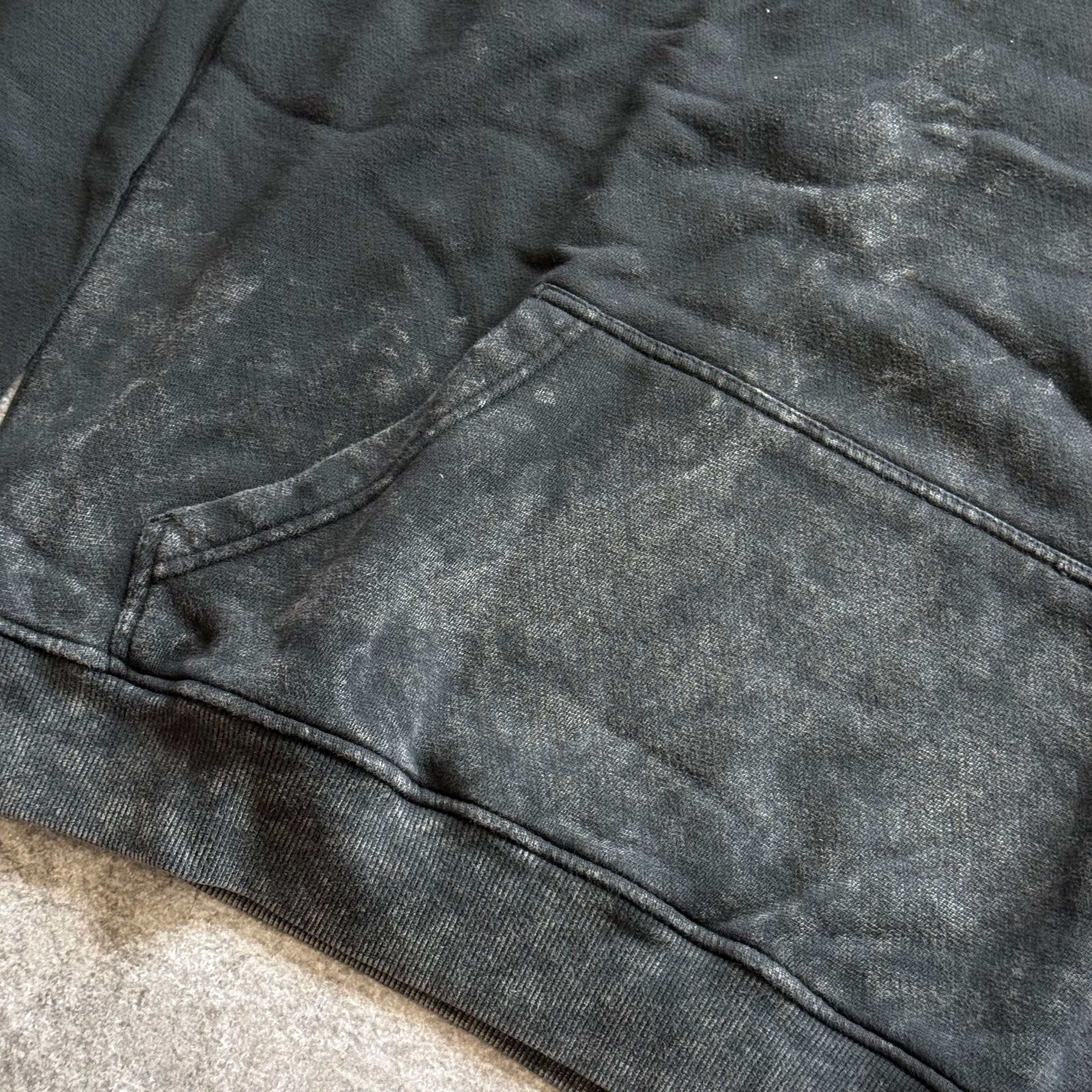 Hoodie Diesel "s-boxt-hood-t10" - Black washed