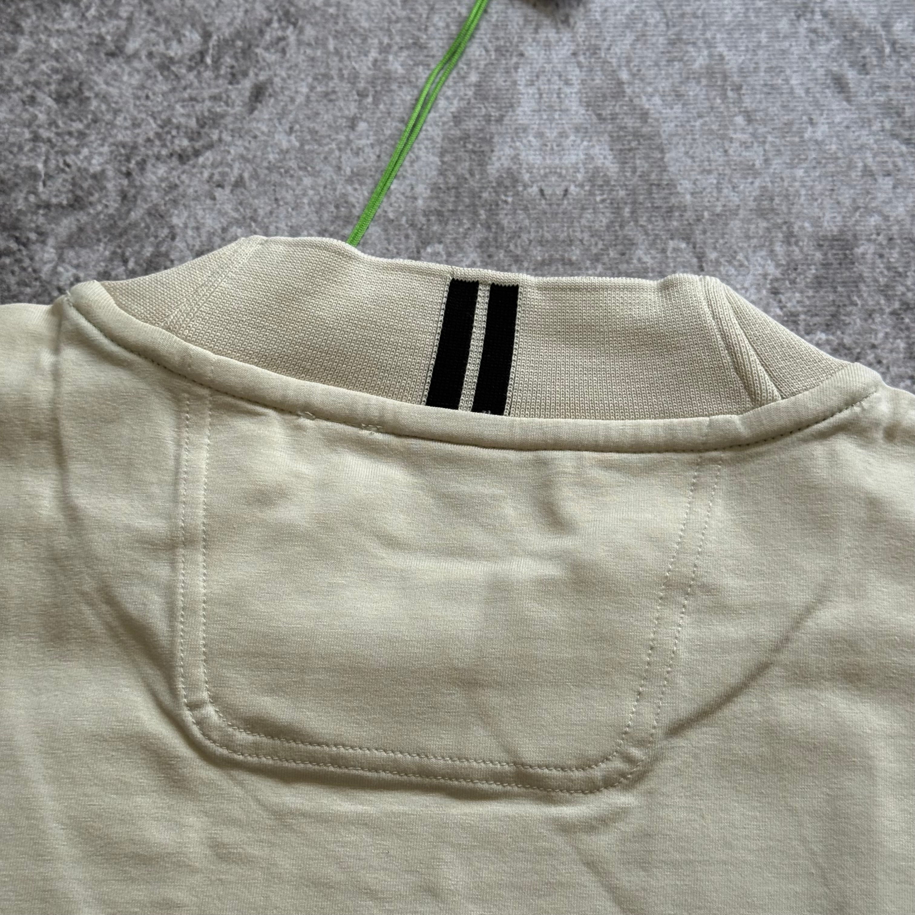 Remera Hugo Boss "Logo-collar cotton" - White