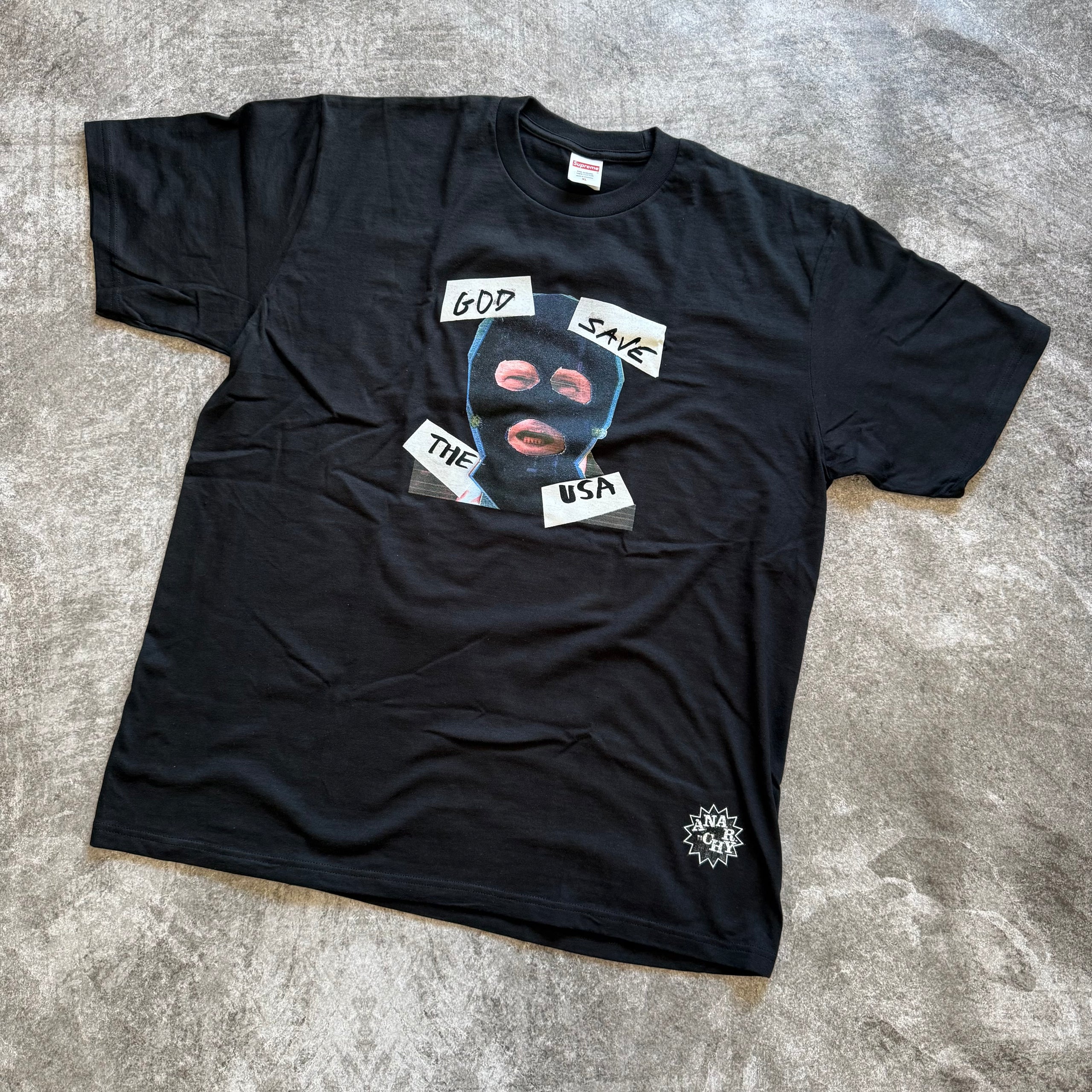 God Save Us Tee Supreme - Black