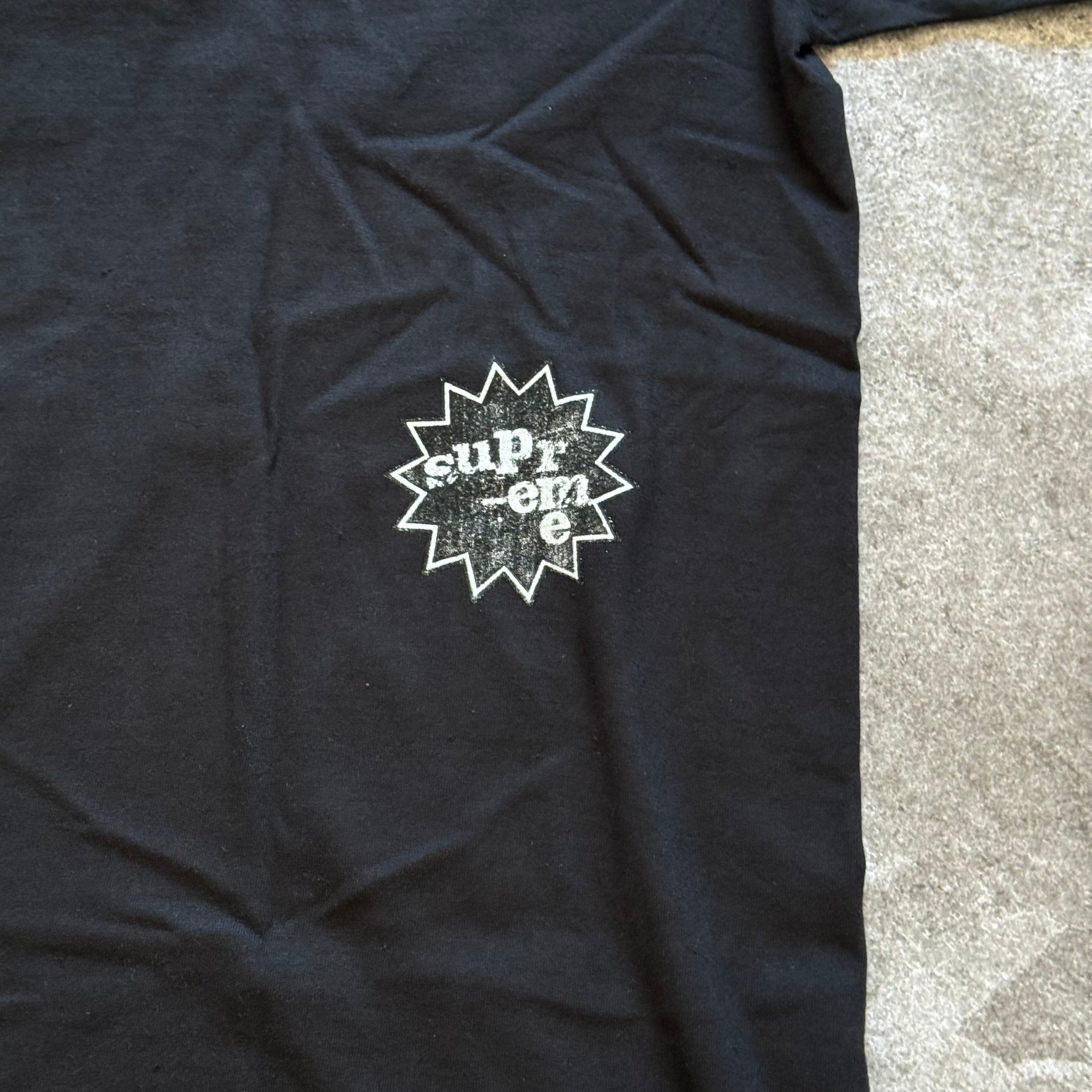 God Save Us Tee Supreme - Black