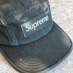Overdyed Camp Cap Supreme - Black