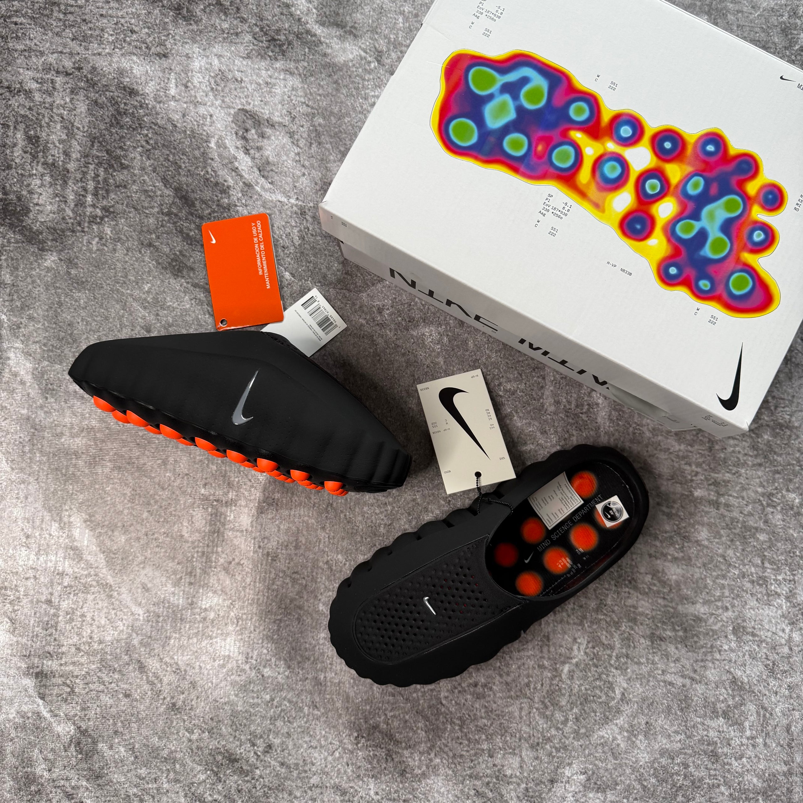 Nike Mind 001 Slide "Black chrome" (Women)