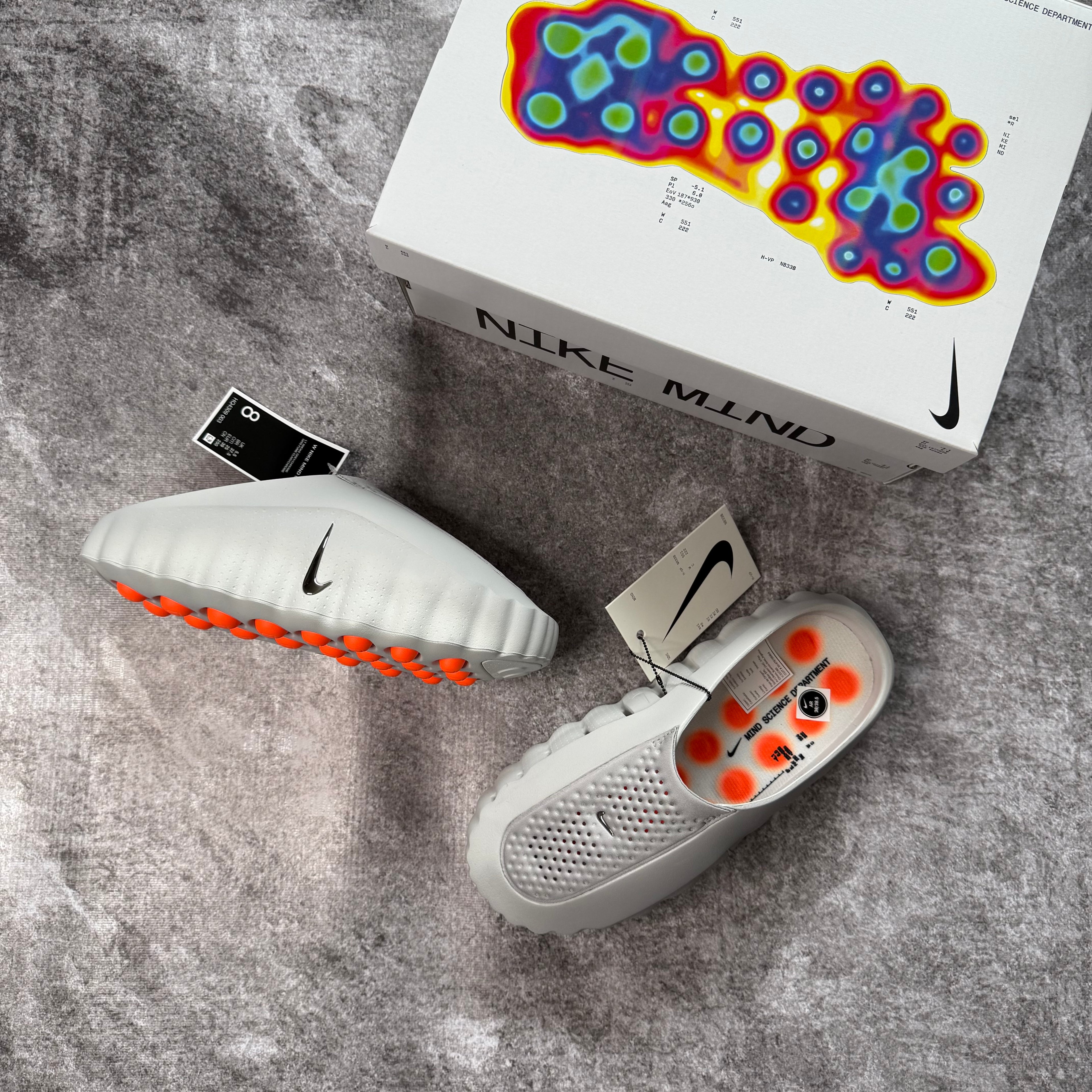 Nike Mind 001 Slide "Light smoke grey" (Women)